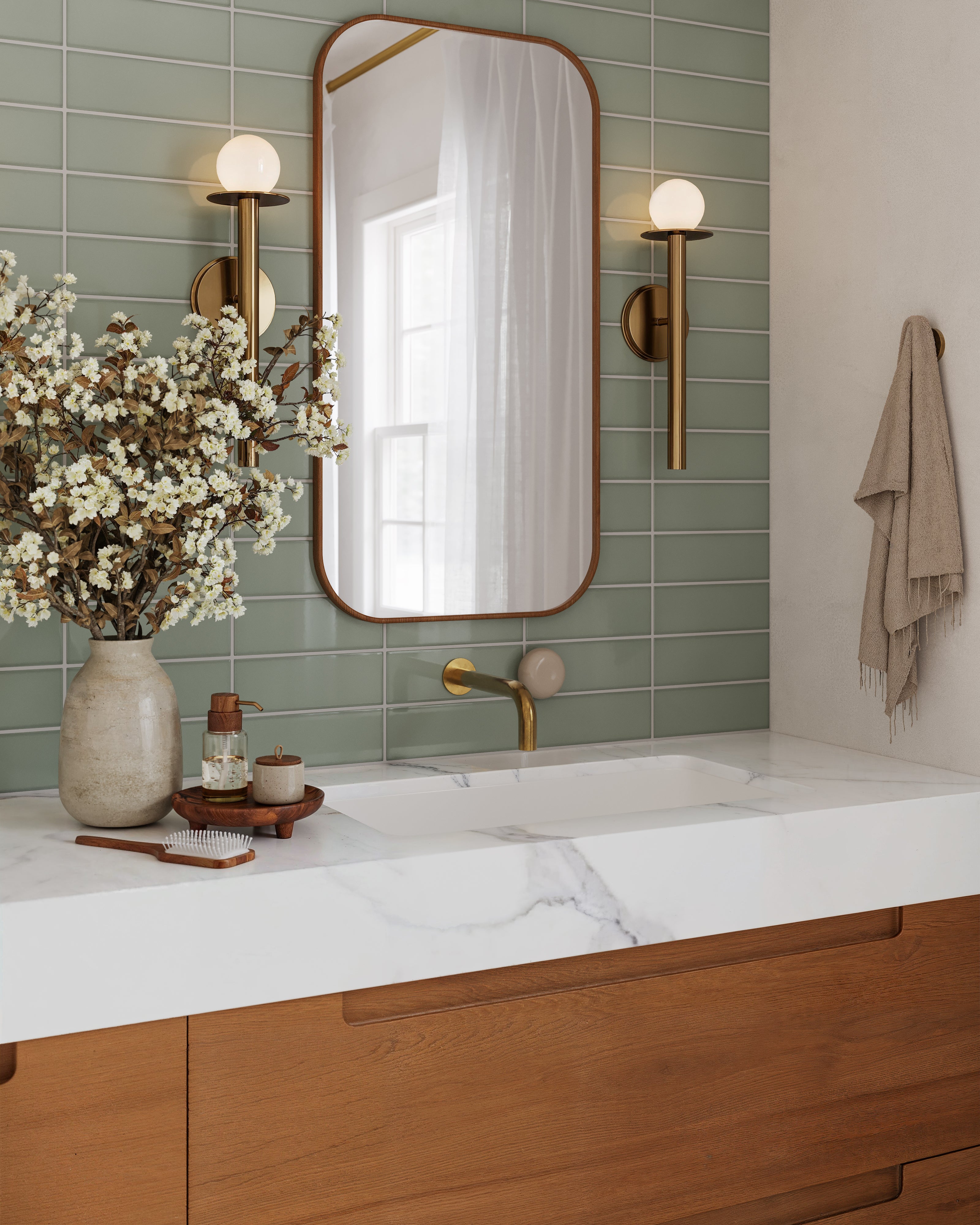 3x9 Original Ceramic Tile in Overcast Gloss
