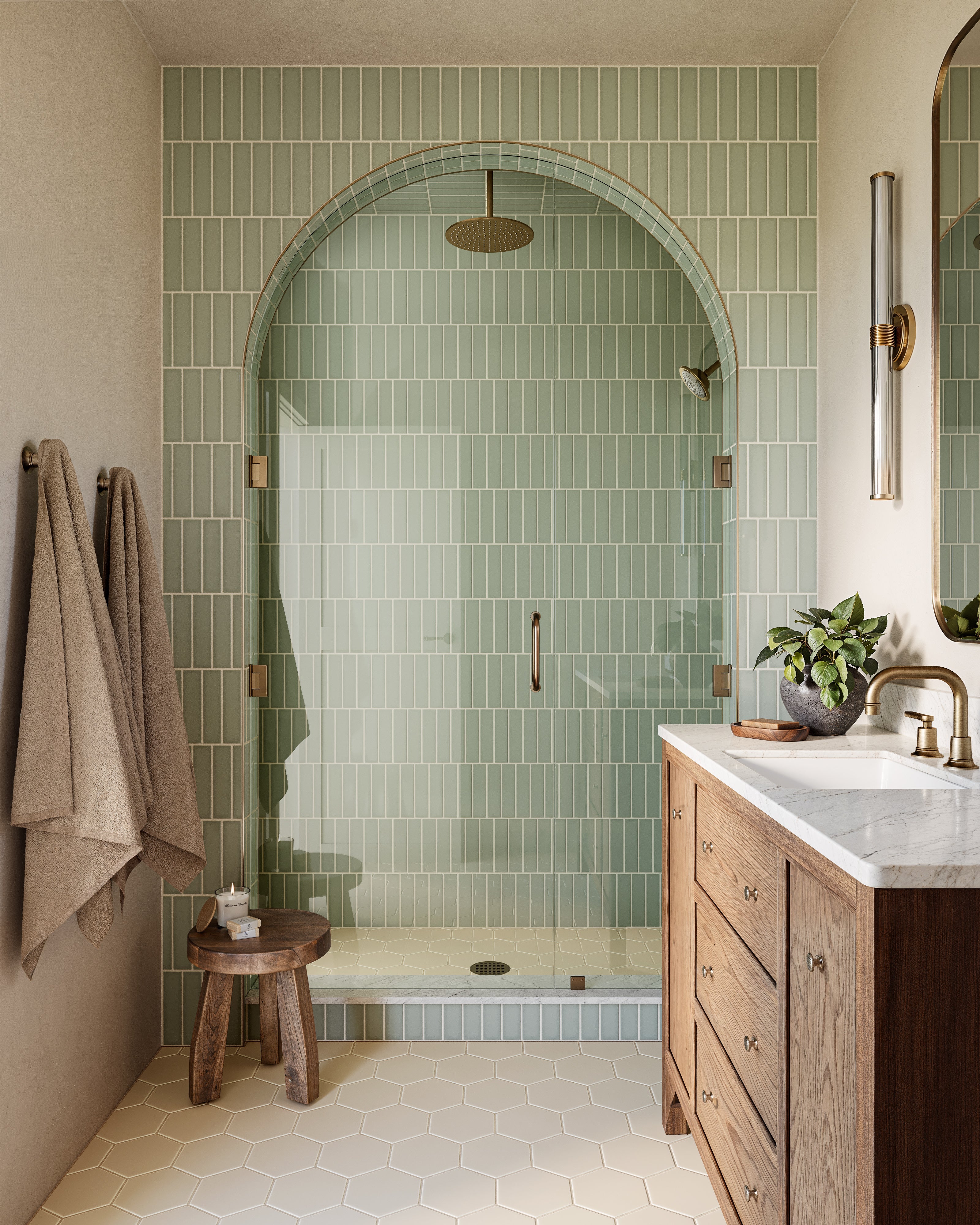 2x8 Original Ceramic Tile in Rosemary Gloss