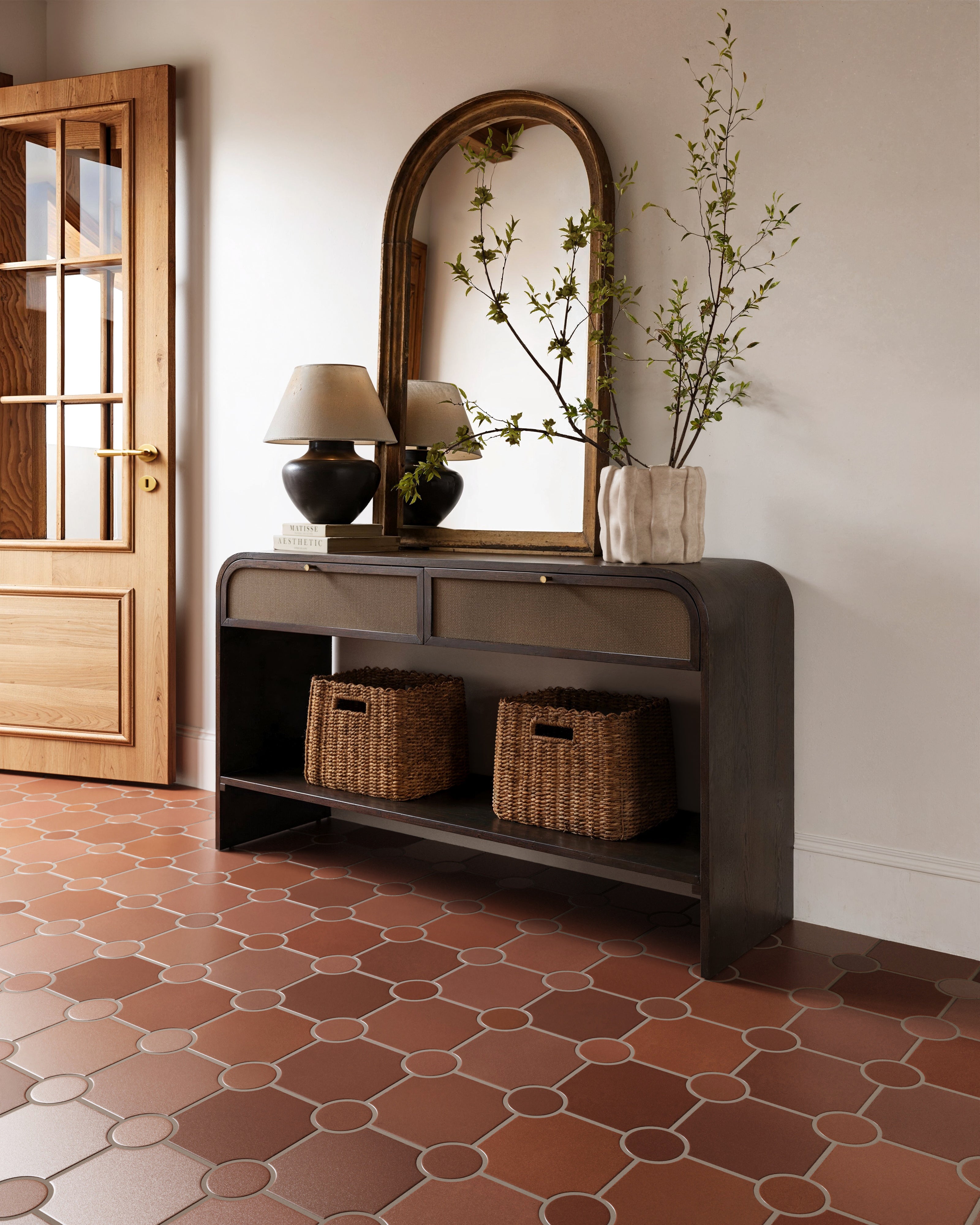 Portico Original Ceramic Tile in Antique
