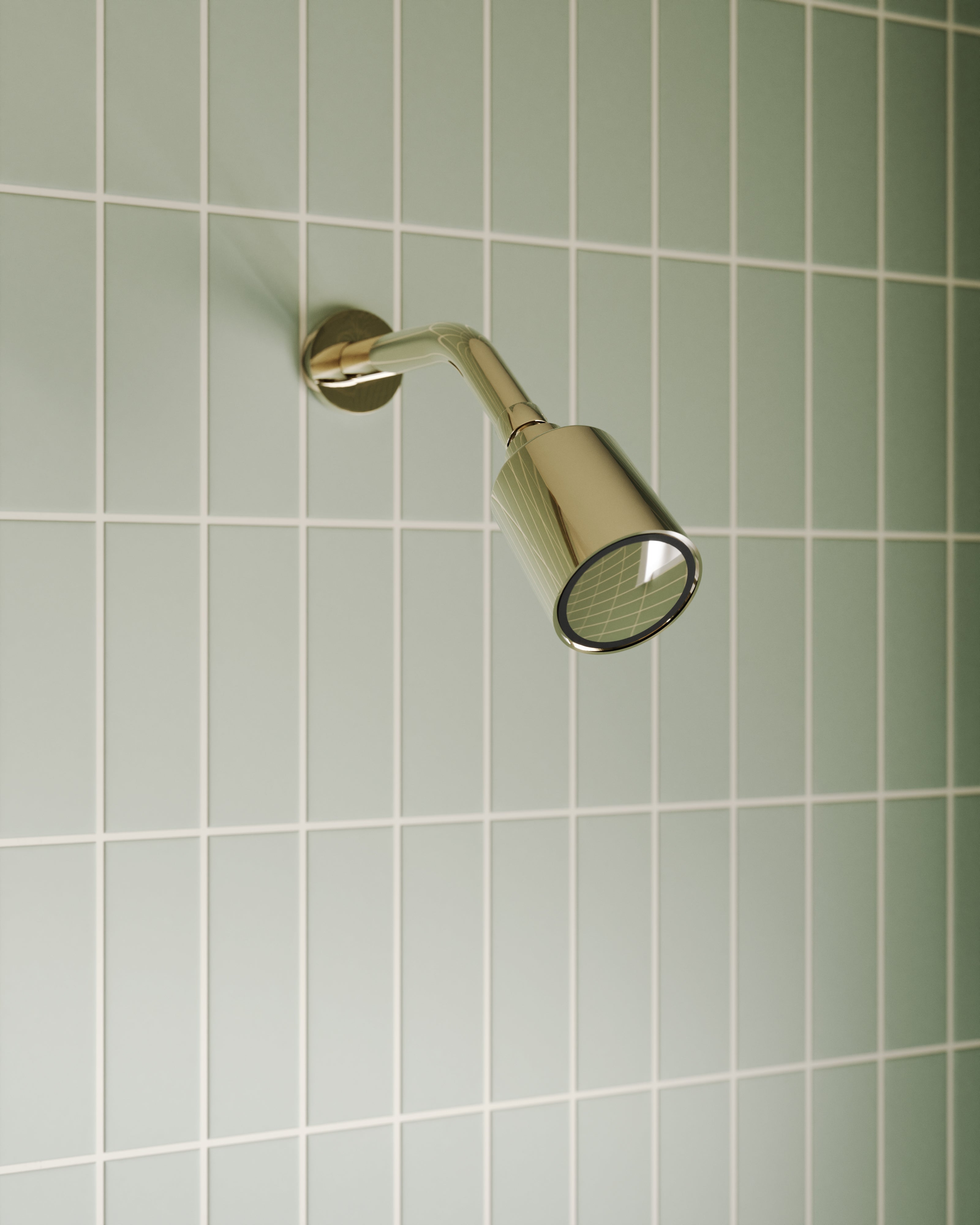 Contour & Foundry Shower Head in Polished Nickel