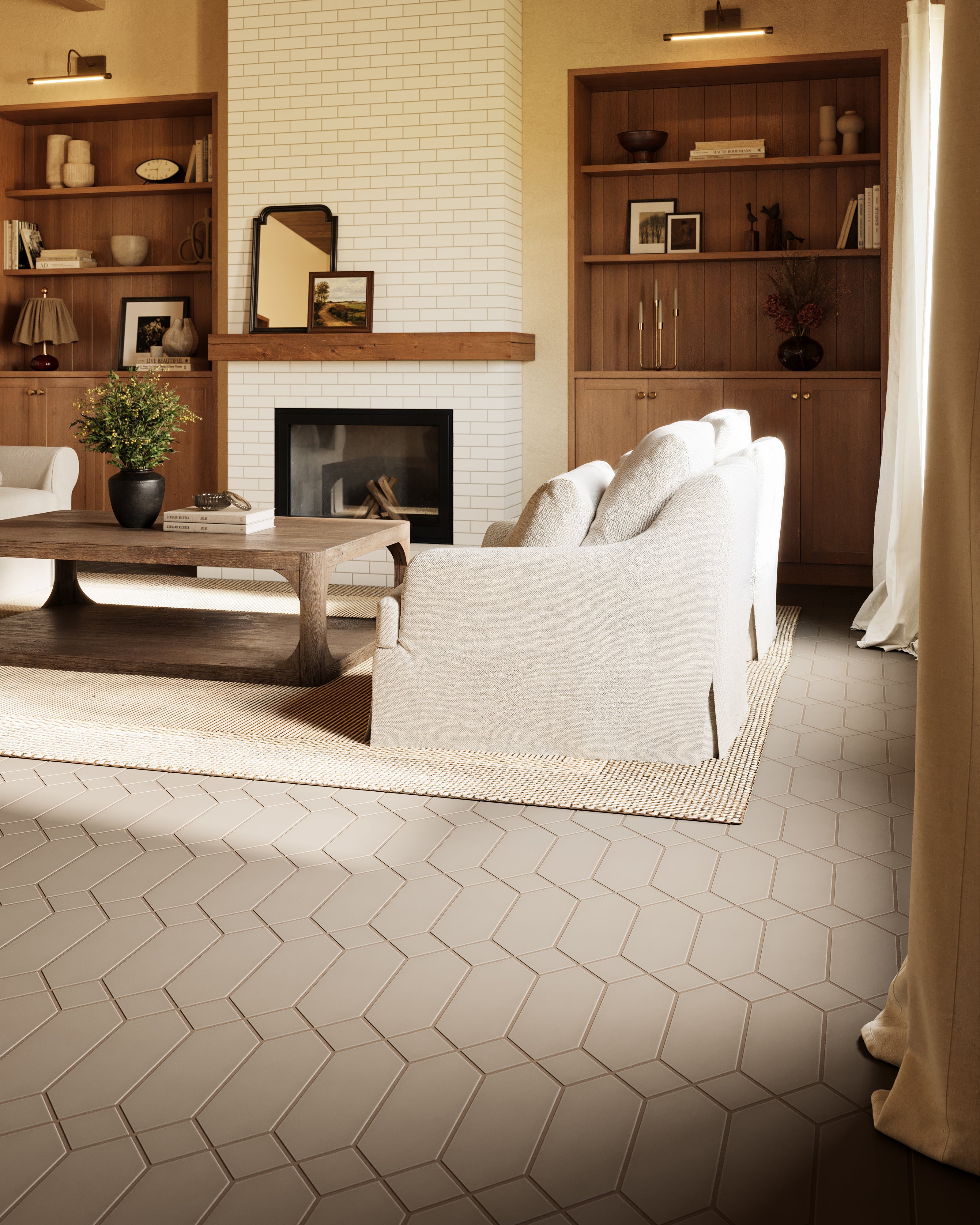 Mission Original Ceramic Tile in Cardamom Matte