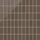 2x4 Straight Set Sheeted Natural Press Ceramic Mosaic Tile in Otter Gloss