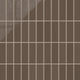 2x6 Natural Press Ceramic Tile in Otter Gloss