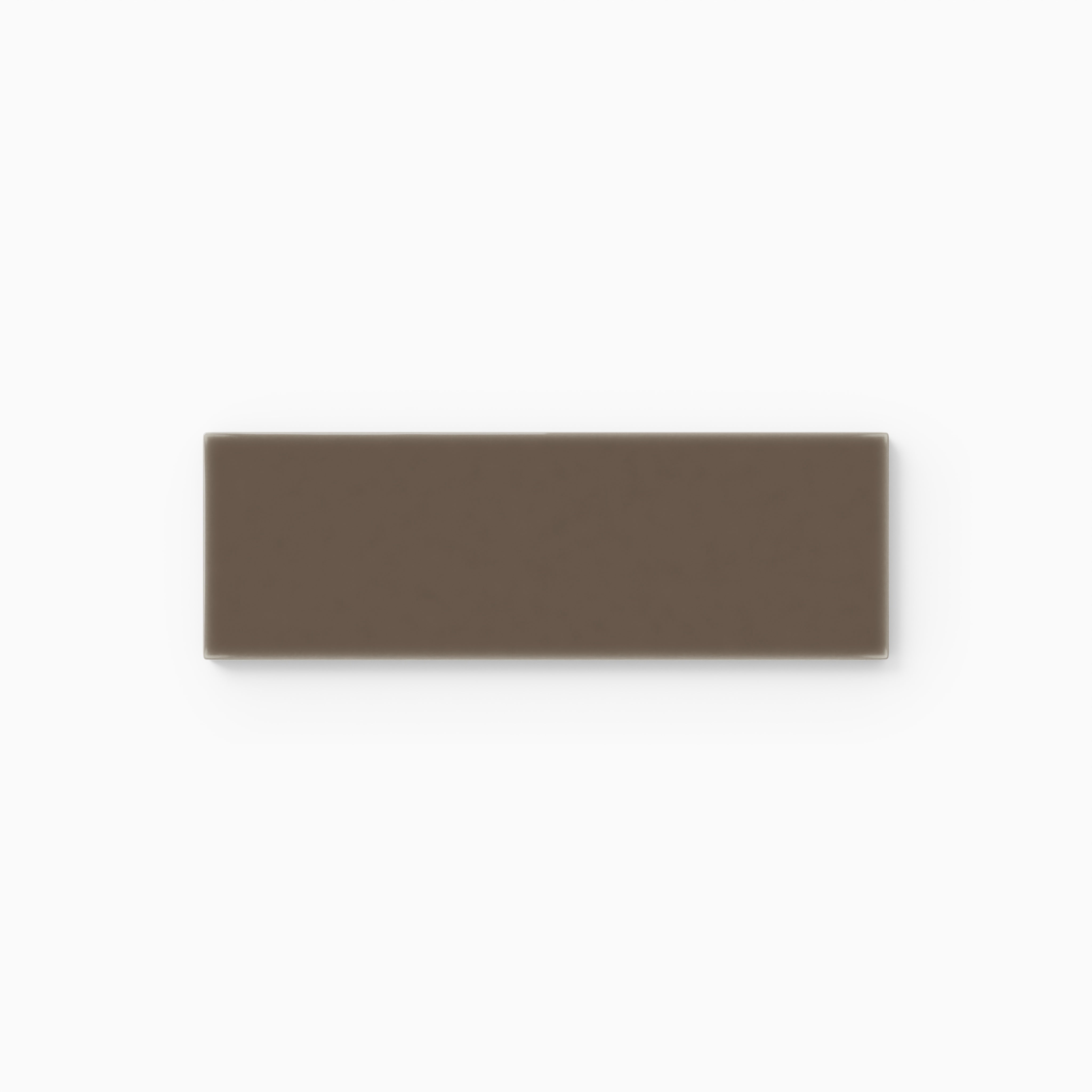 2x6 Natural Press Ceramic Tile in Otter Gloss