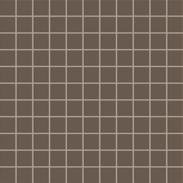 2x2 Straight Set Sheeted Natural Press Ceramic Mosaic Tile in Otter Matte