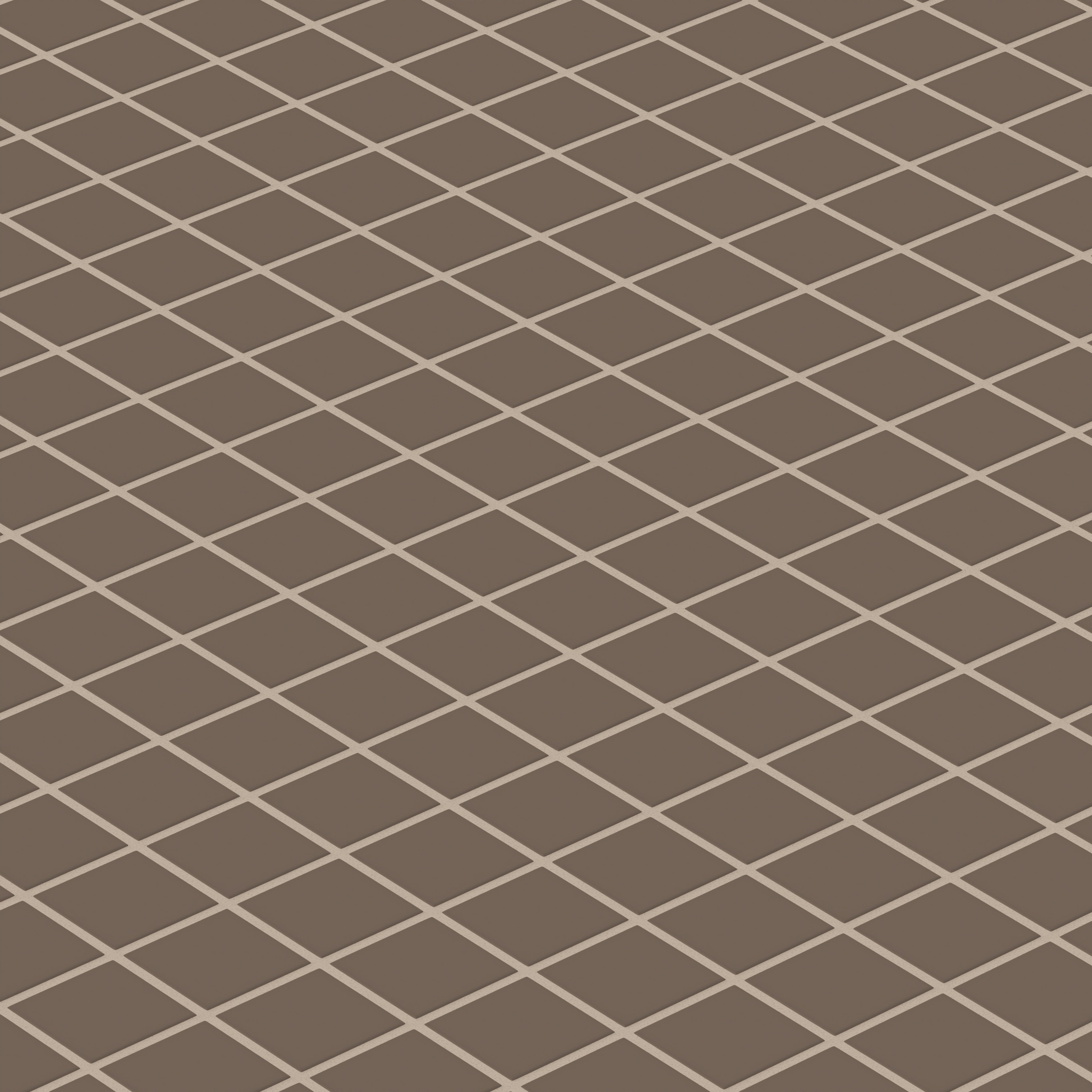 2x2 Straight Set Sheeted Natural Press Ceramic Mosaic Tile in Otter Matte