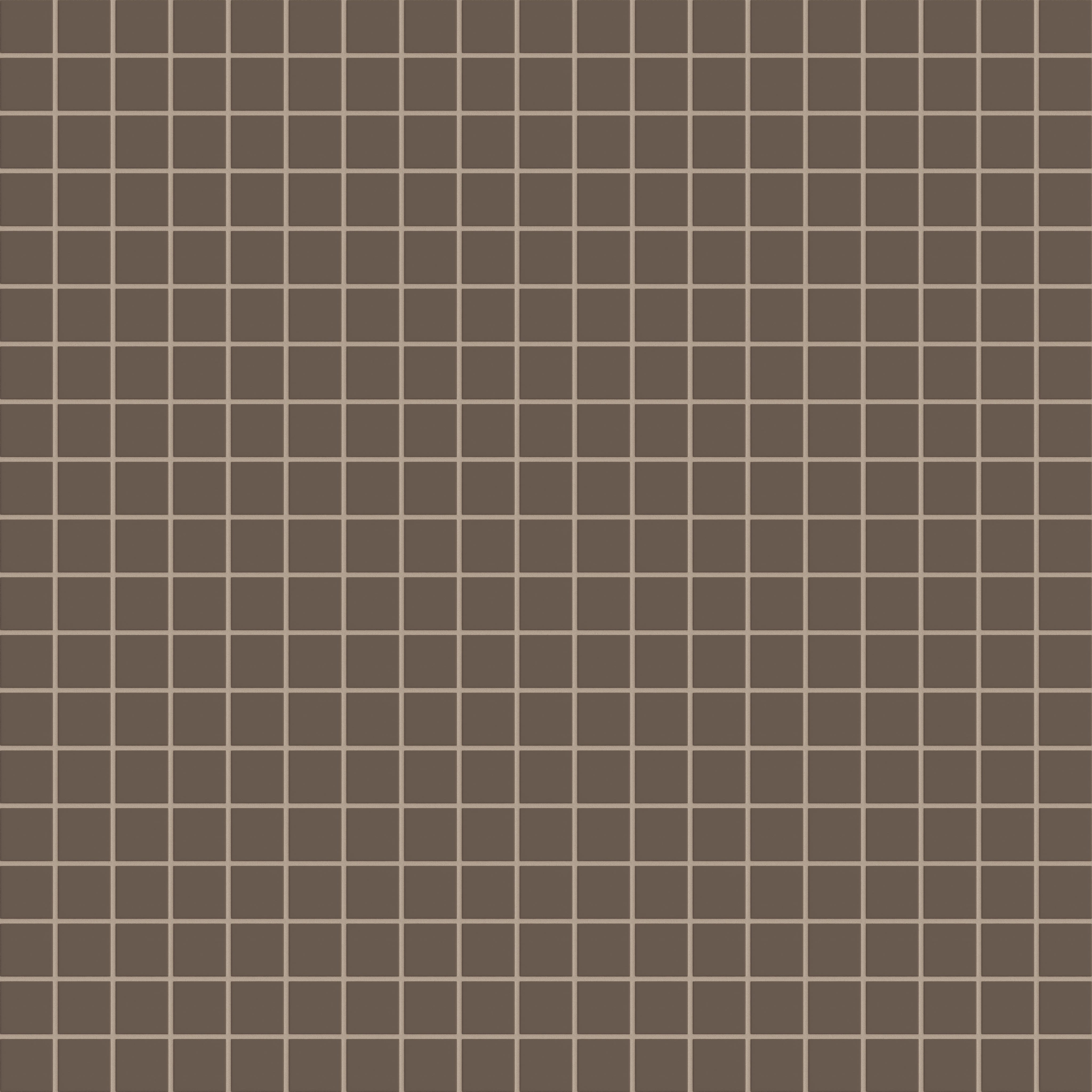 2x2 Straight Set Sheeted Natural Press Ceramic Mosaic Tile in Otter Matte