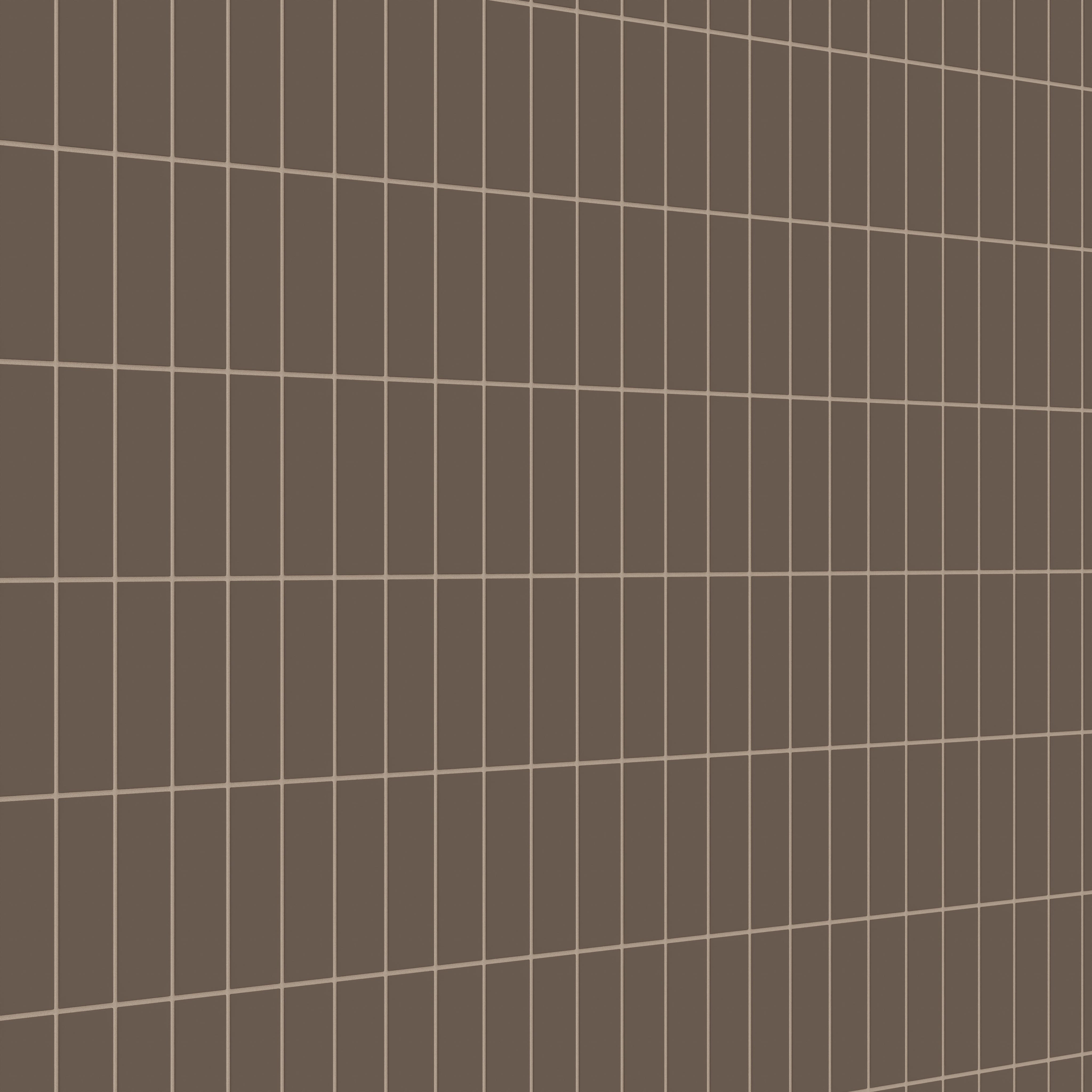 2x6 Natural Press Ceramic Tile in Otter Matte
