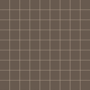 3x3 Straight Set Sheeted Natural Press Ceramic Mosaic Tile in Otter Matte