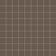 3x3 Straight Set Sheeted Natural Press Ceramic Mosaic Tile in Otter Matte