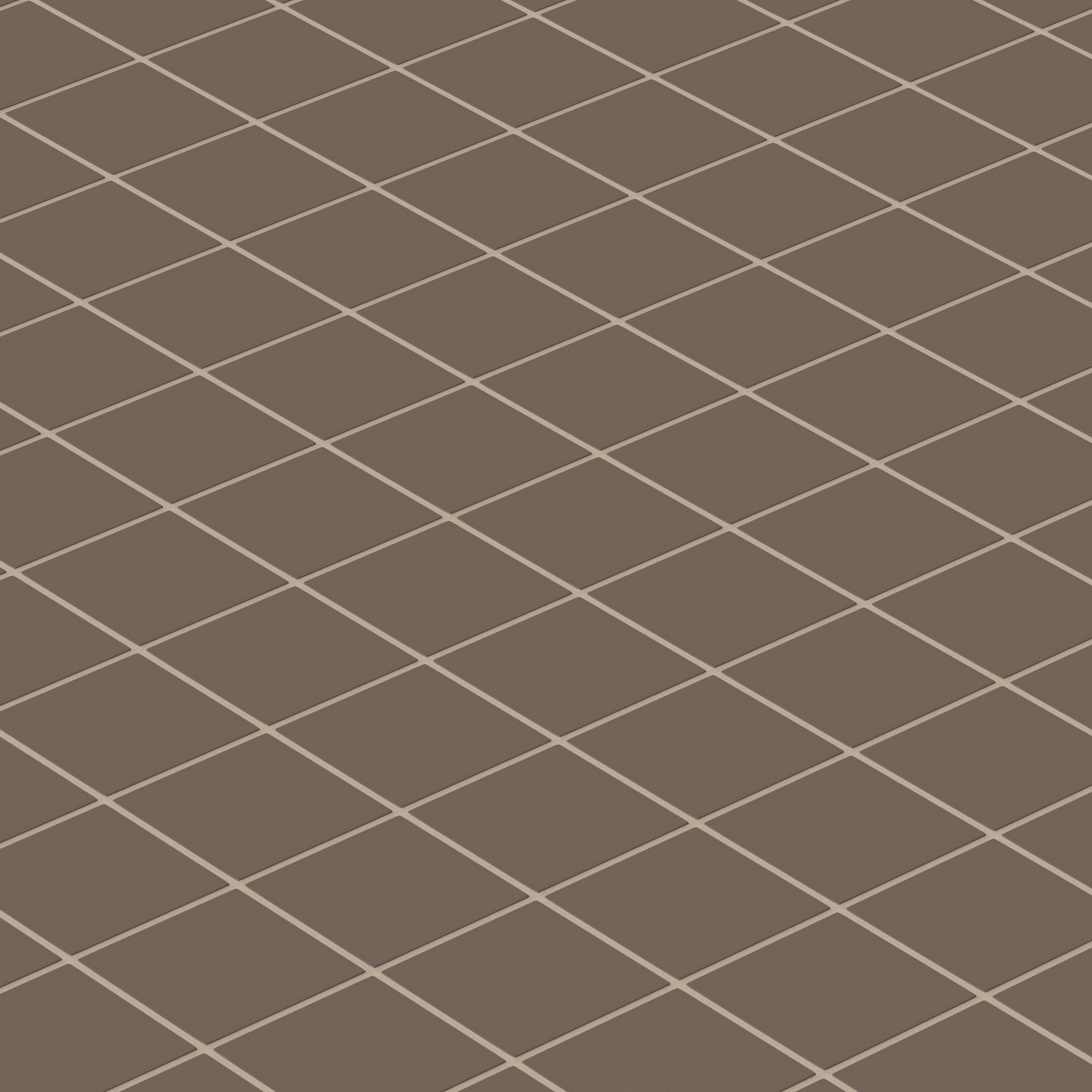 3x3 Straight Set Sheeted Natural Press Ceramic Mosaic Tile in Otter Matte