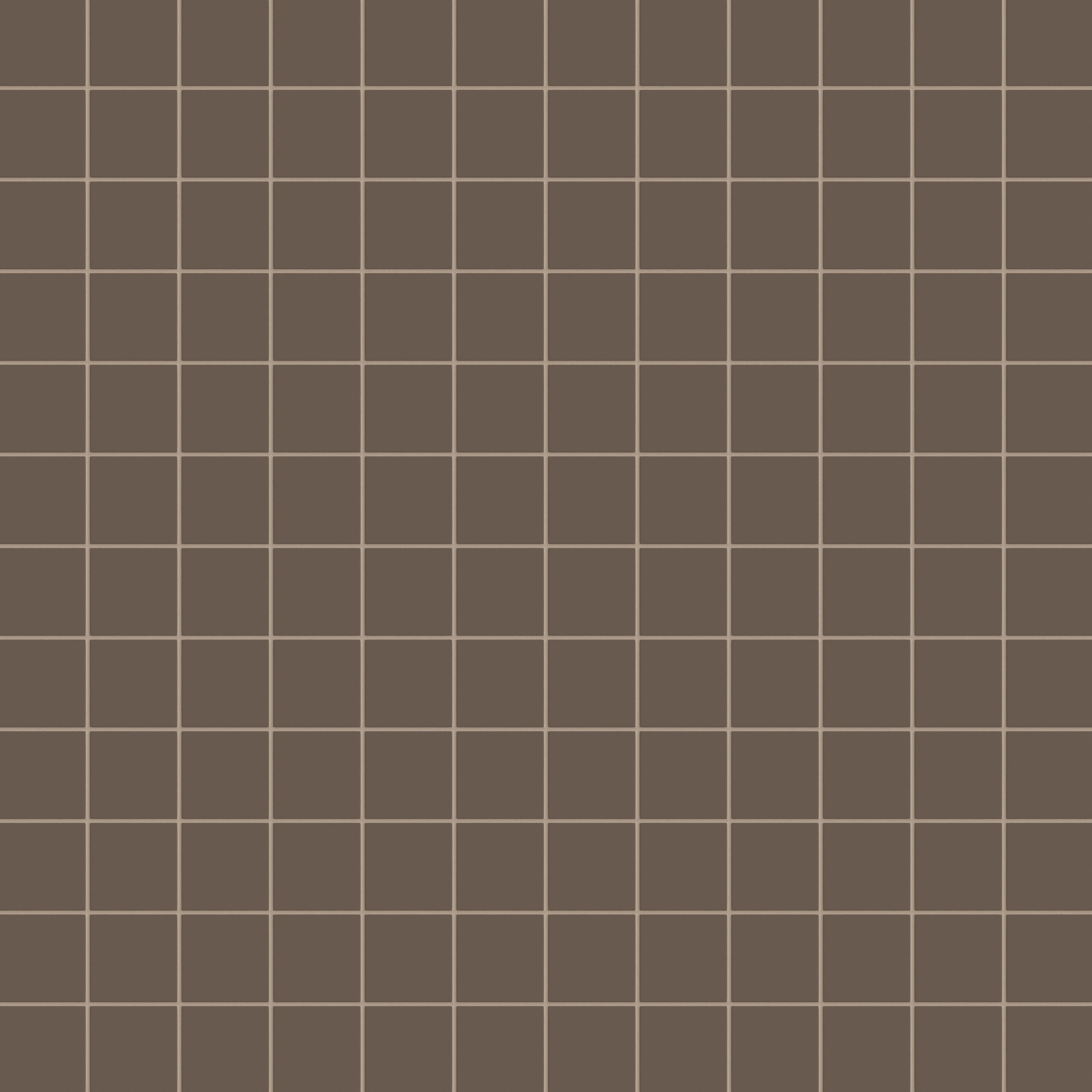 3x3 Straight Set Sheeted Natural Press Ceramic Mosaic Tile in Otter Matte