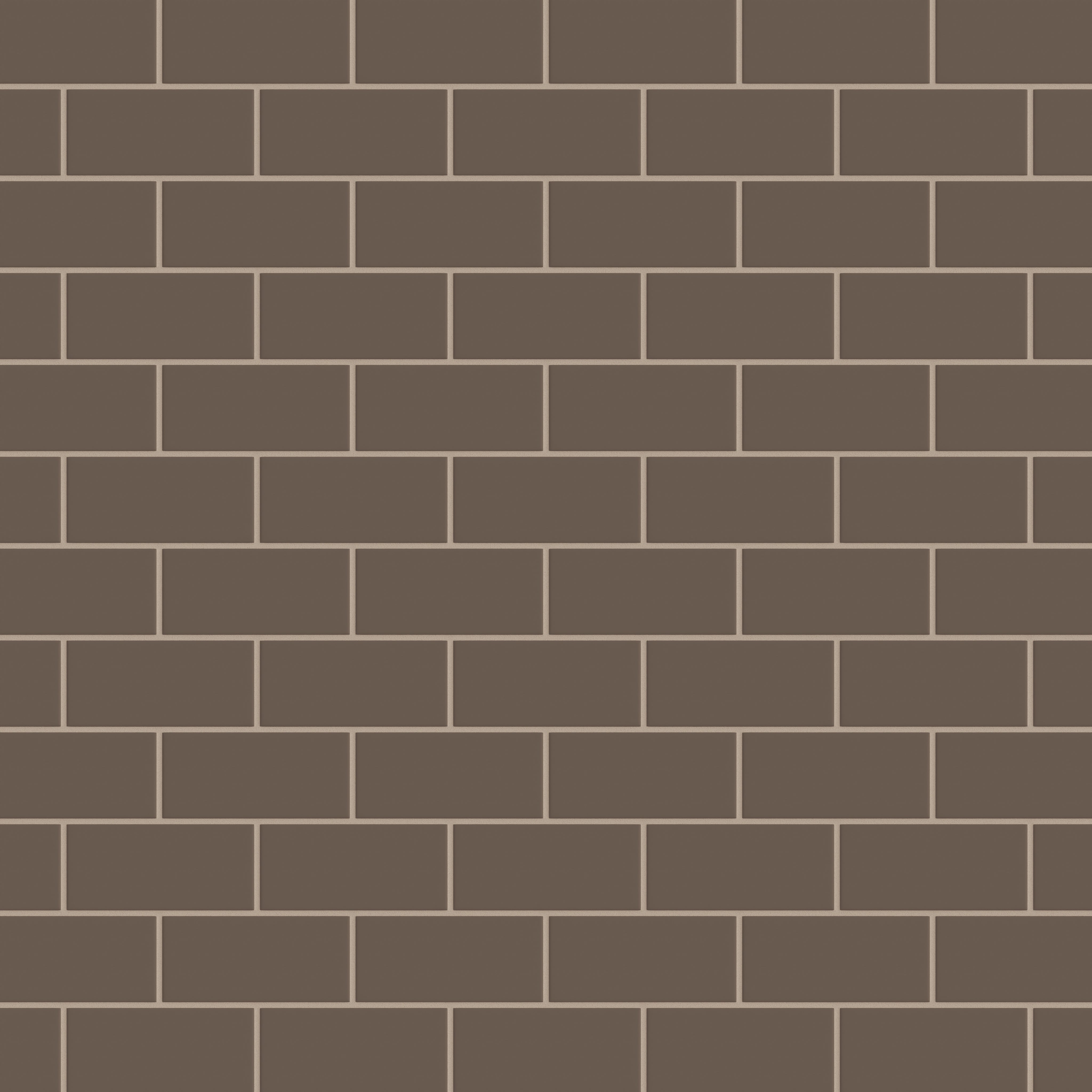 3x6 Natural Press Ceramic Tile in Otter Matte