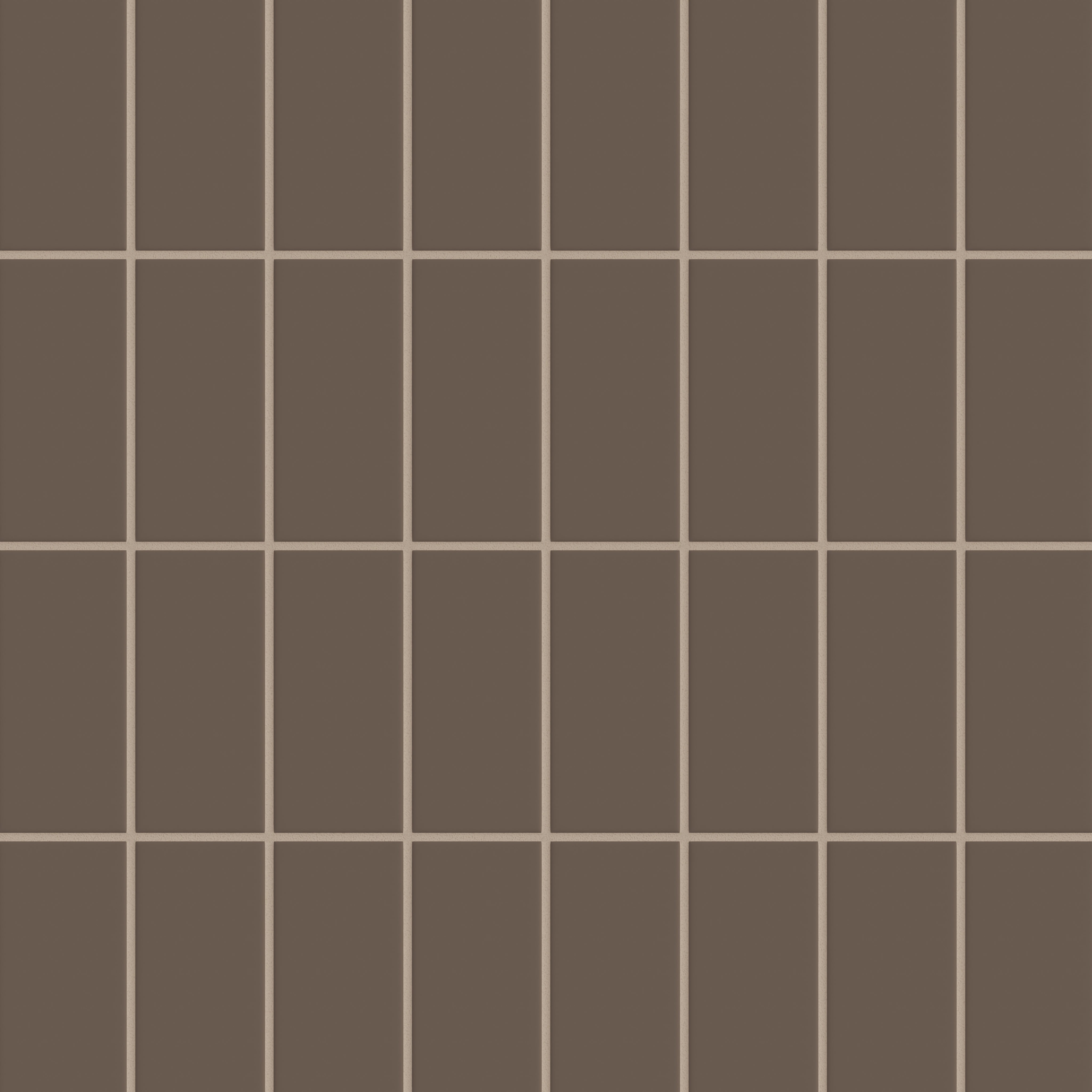 3x6 Natural Press Ceramic Tile in Otter Matte