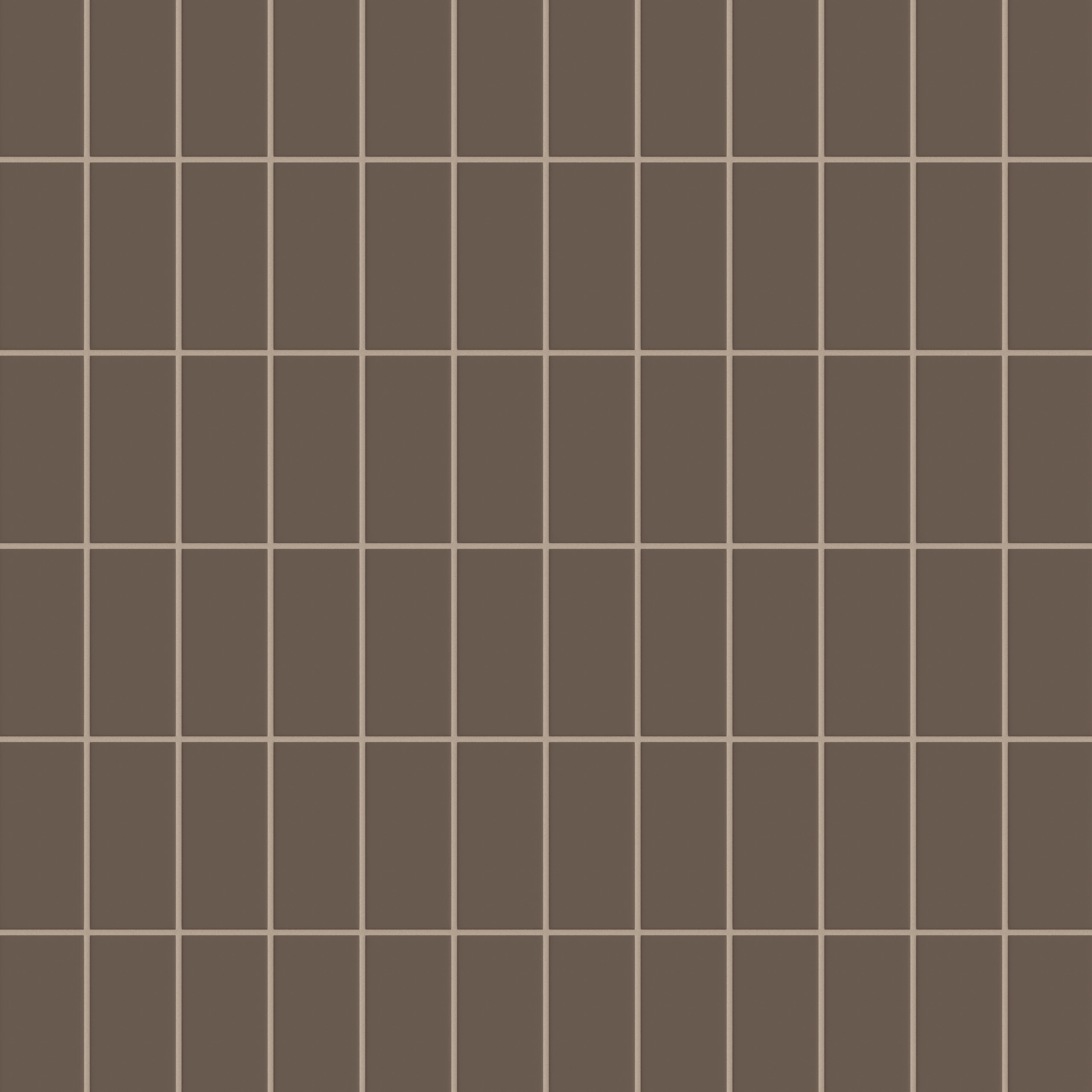 3x6 Natural Press Ceramic Tile in Otter Matte