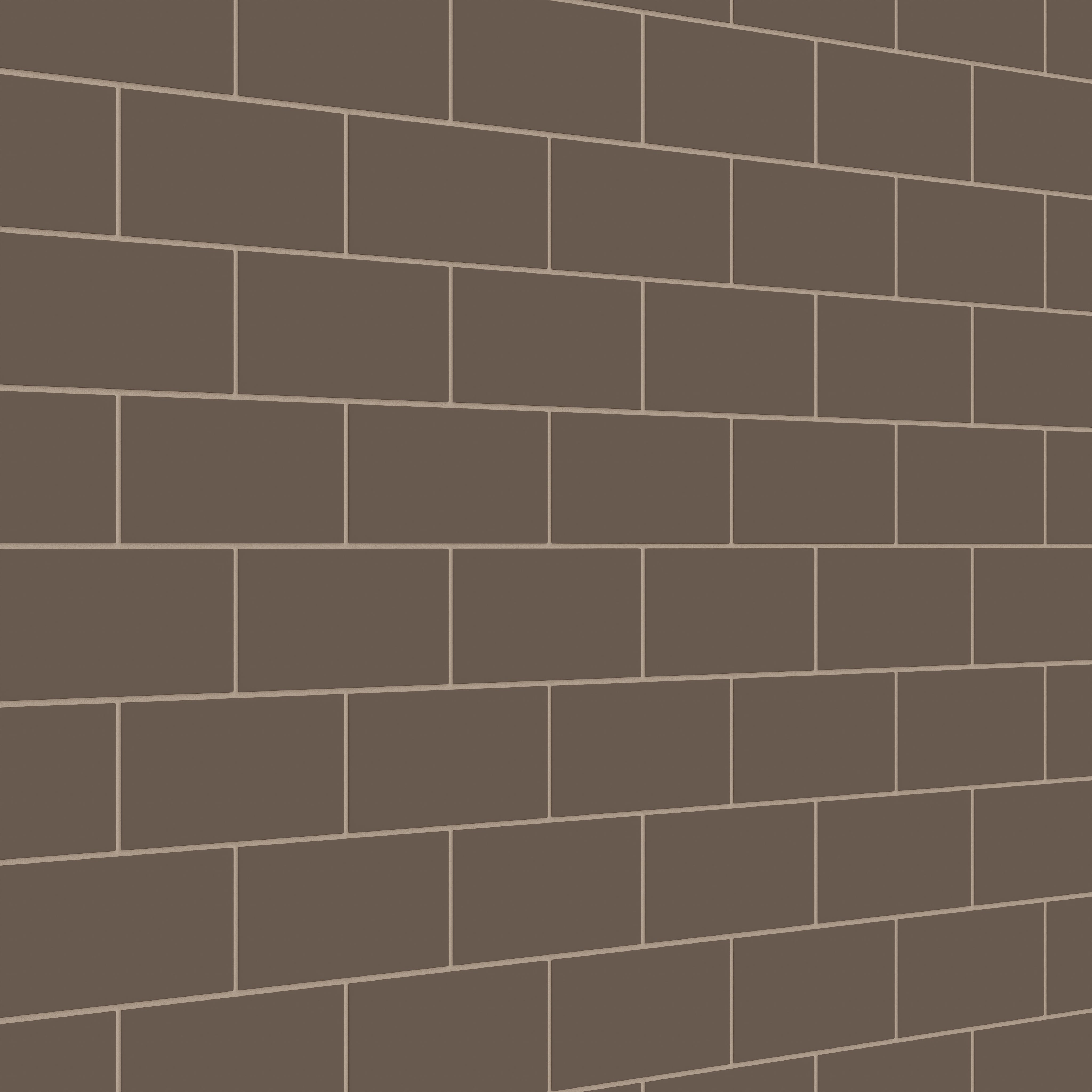 4x8 Natural Press Ceramic Tile in Otter Matte