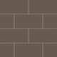 6x12 Natural Press Ceramic Tile in Otter Matte