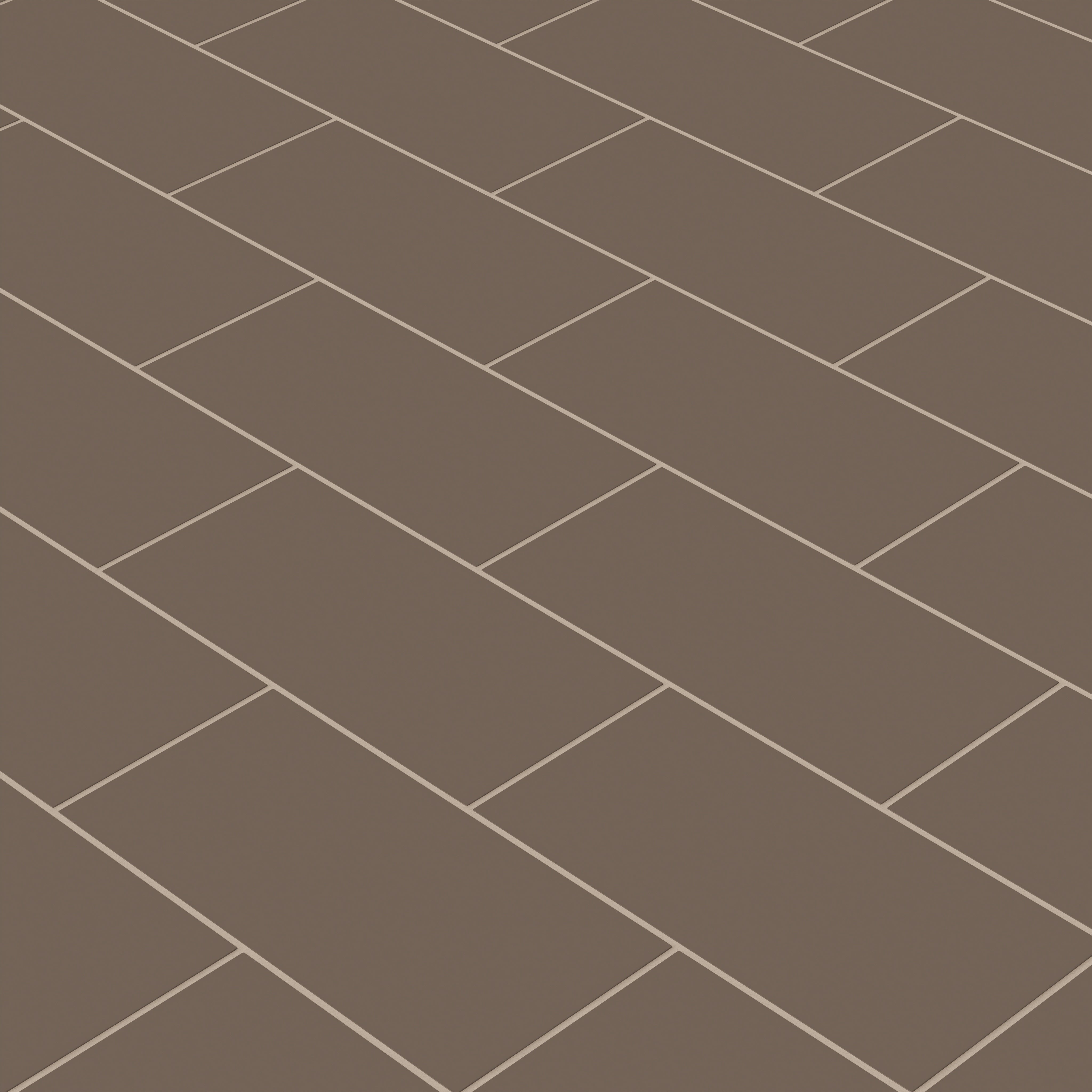 6x12 Natural Press Ceramic Tile in Otter Matte
