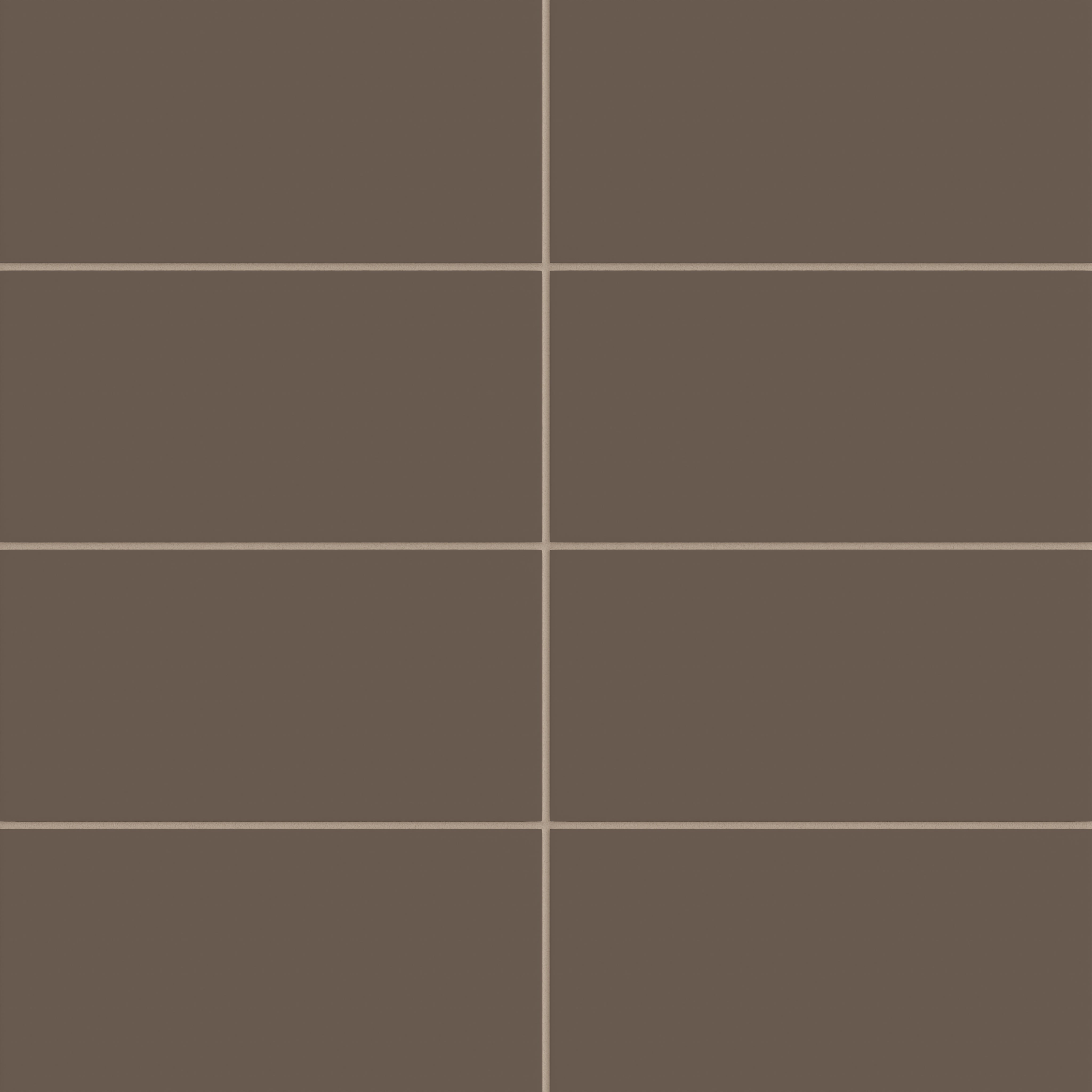 6x12 Natural Press Ceramic Tile in Otter Matte