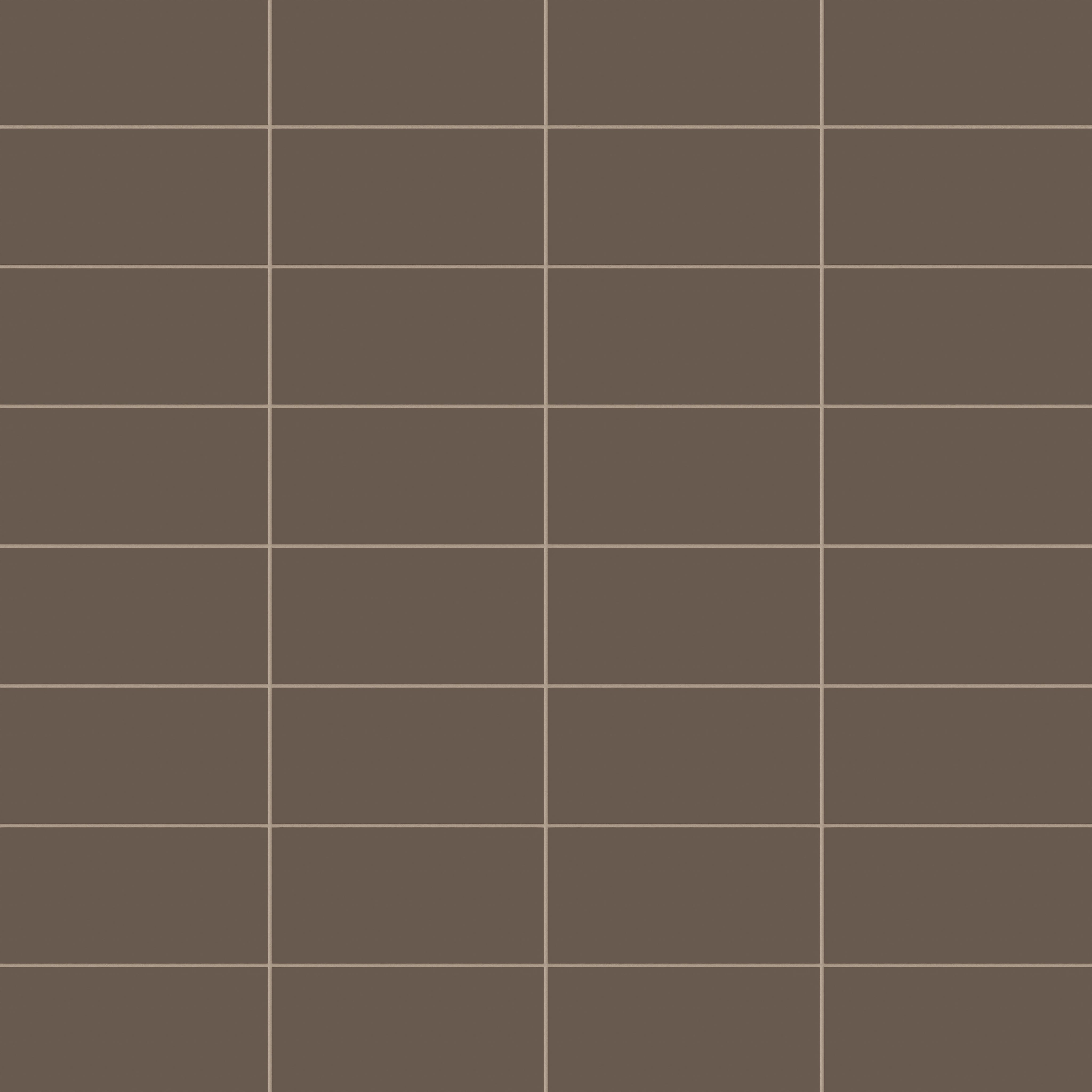 6x12 Natural Press Ceramic Tile in Otter Matte