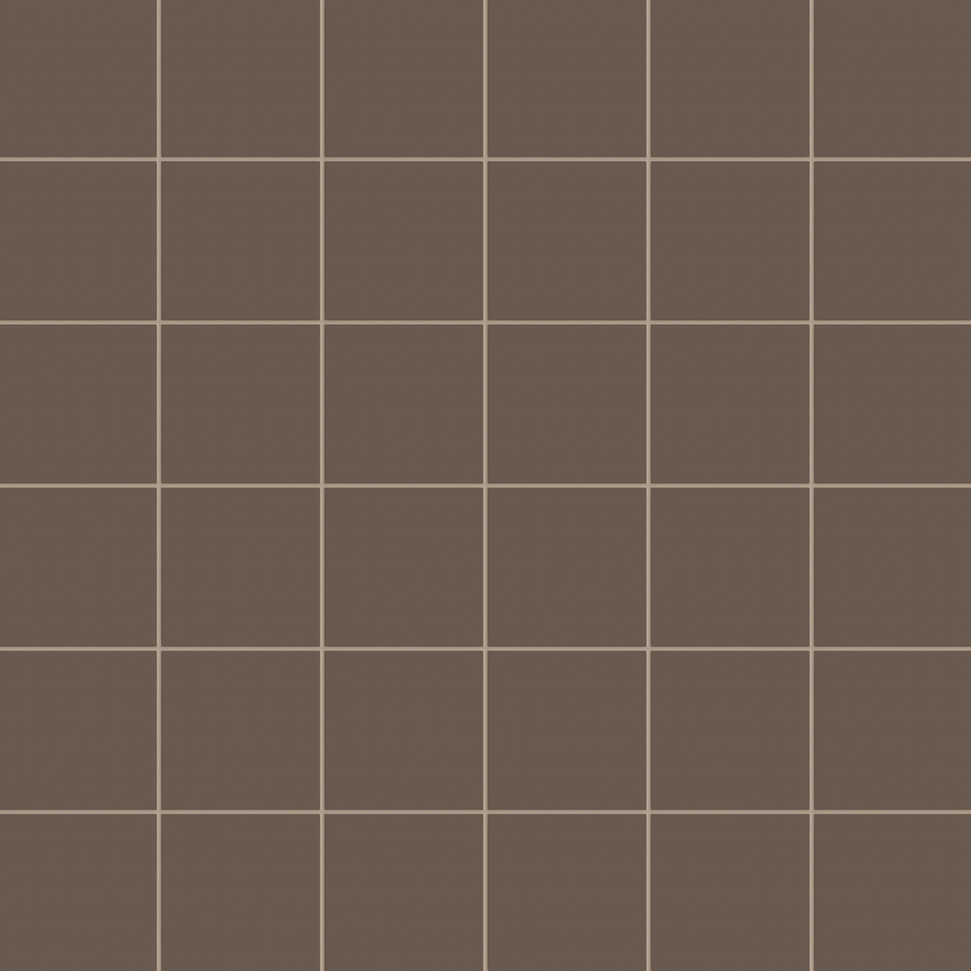 6x6 Natural Press Ceramic Tile in Otter Matte