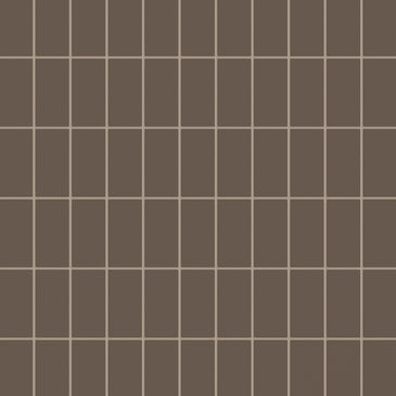 2x4 Straight Set Sheeted Natural Press Ceramic Mosaic Tile in Otter Matte