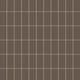 2x4 Straight Set Sheeted Natural Press Ceramic Mosaic Tile in Otter Matte