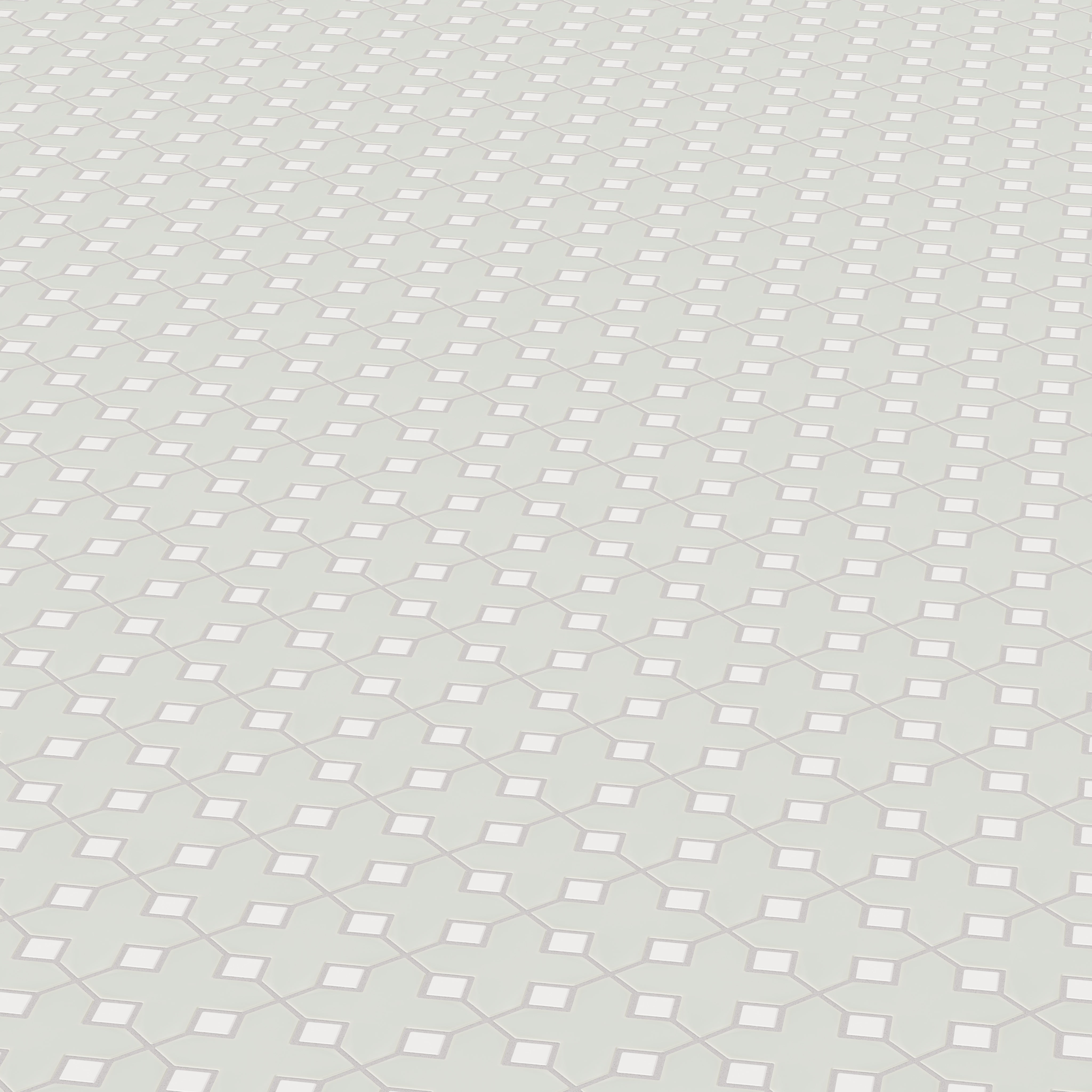 Hacienda Sheeted Original Ceramic Tile in Overcast Matte & Calcite Matte