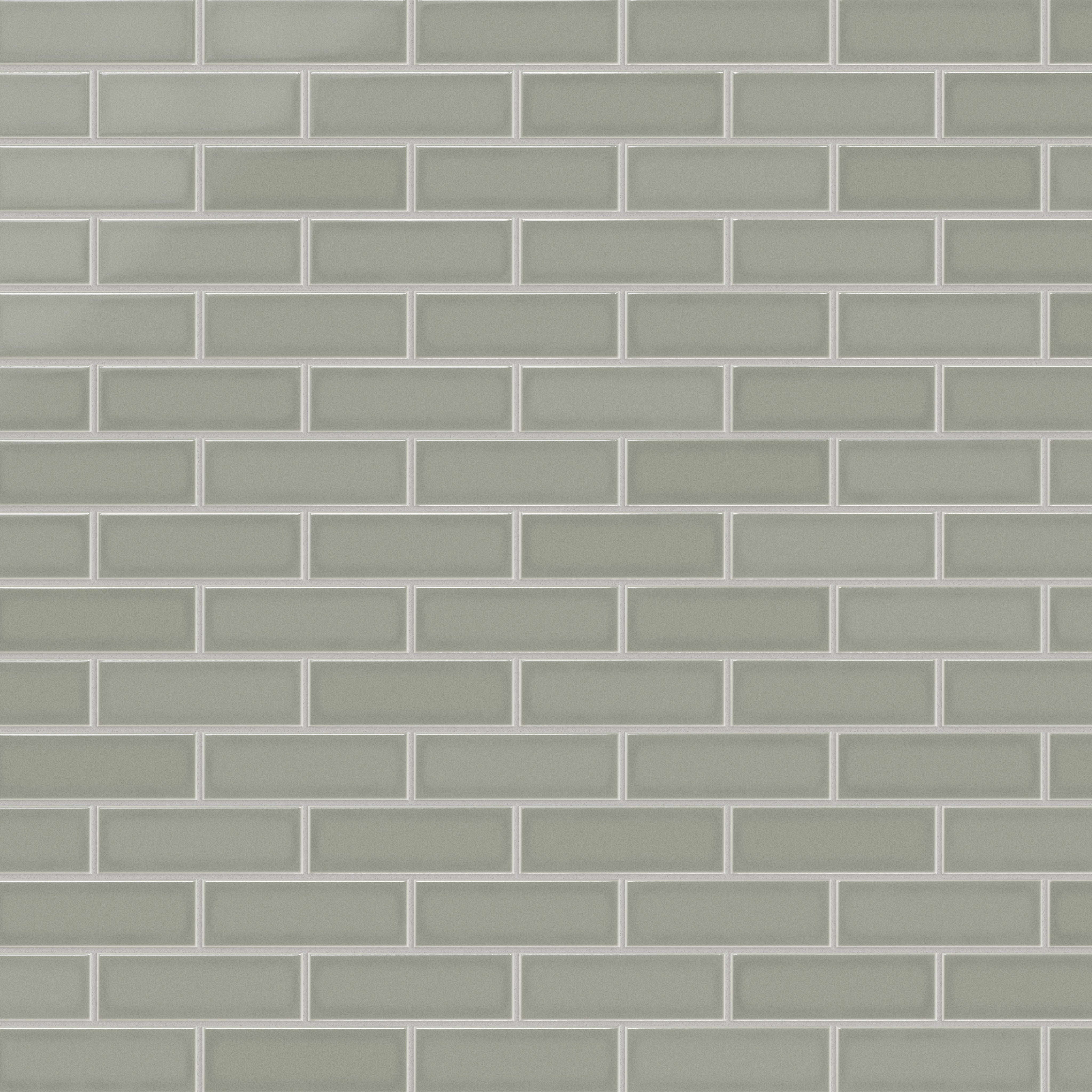 2x6 Original Ceramic Tile in Overcast Gloss