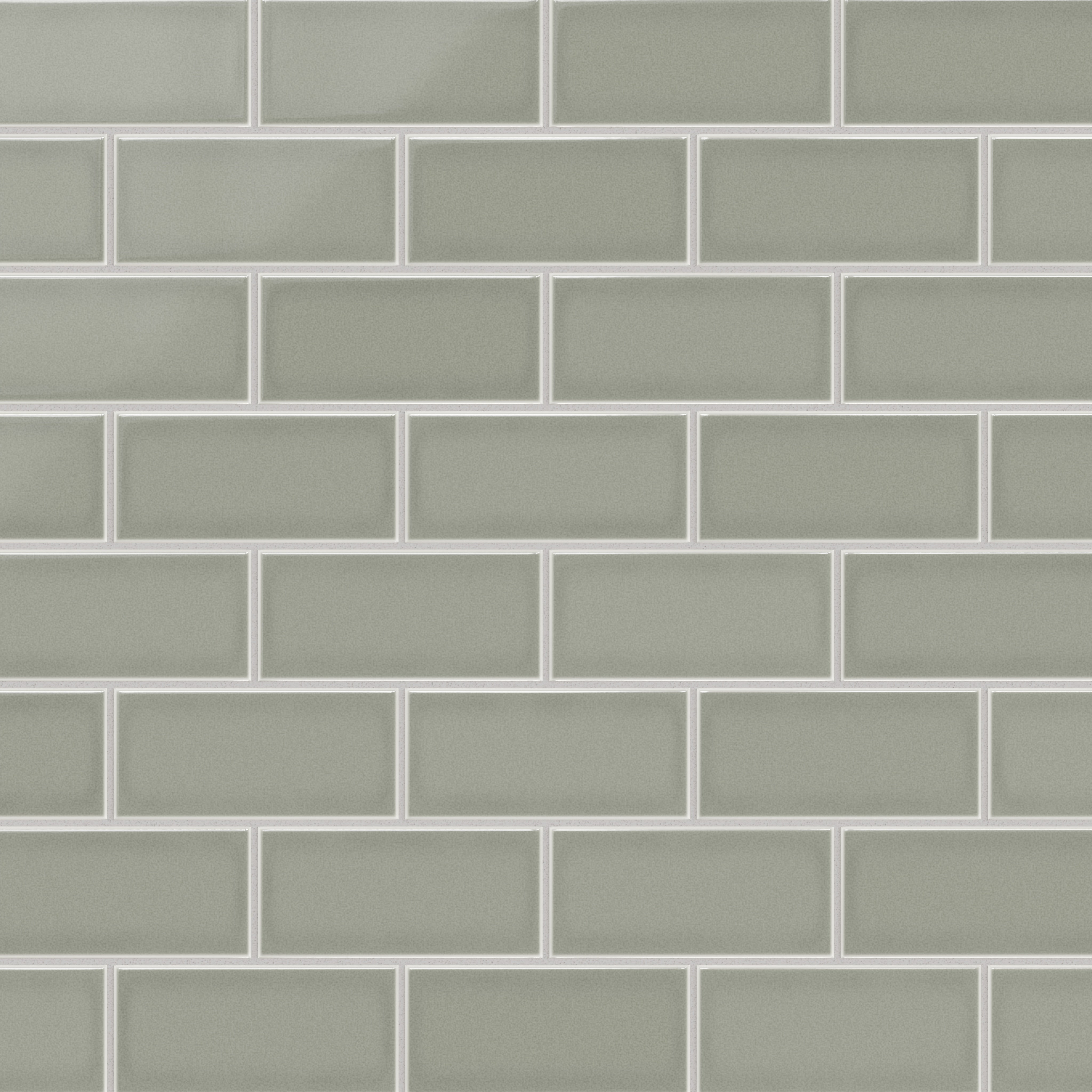 3x6 Original Ceramic Tile in Overcast Gloss