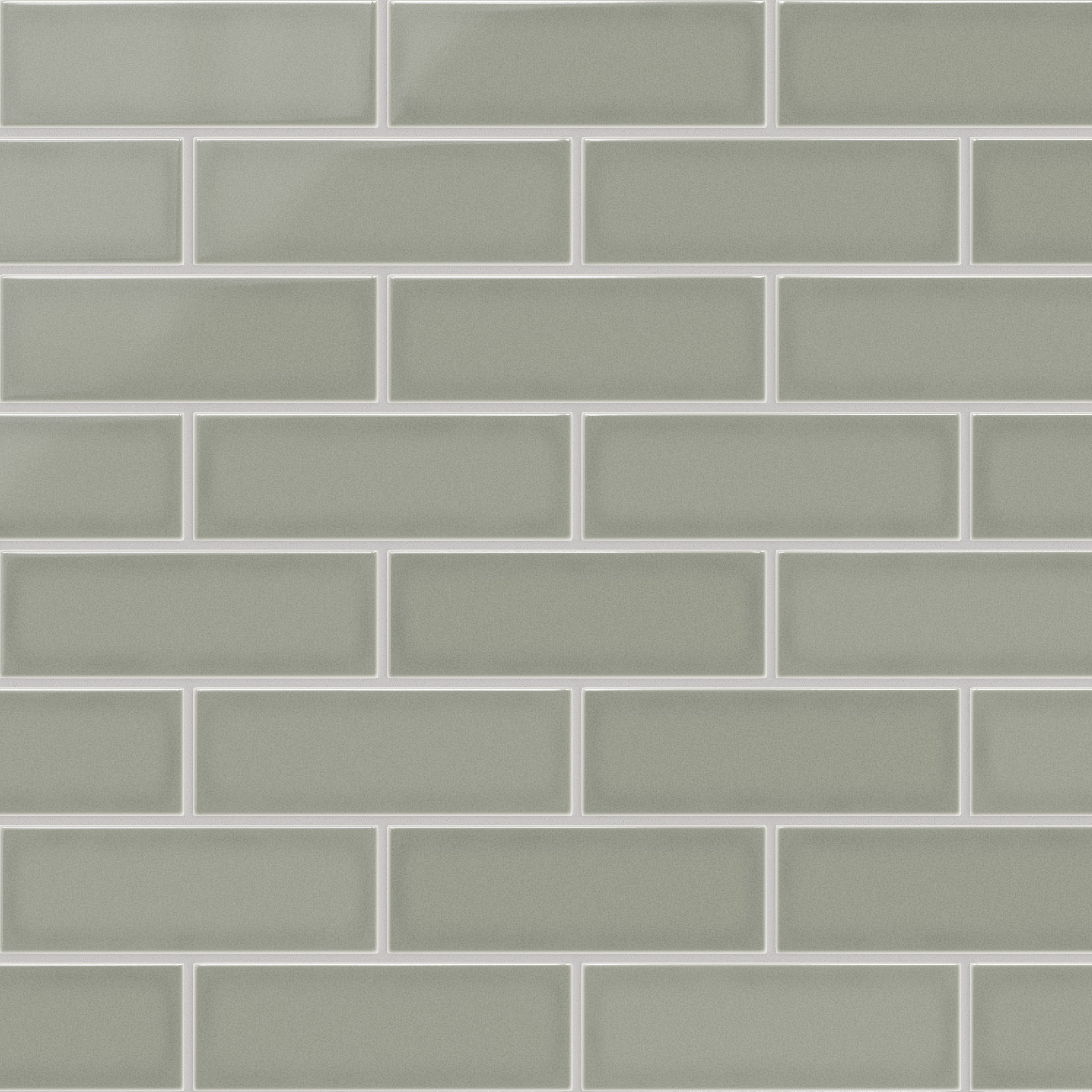 3x9 Original Ceramic Tile in Overcast Gloss
