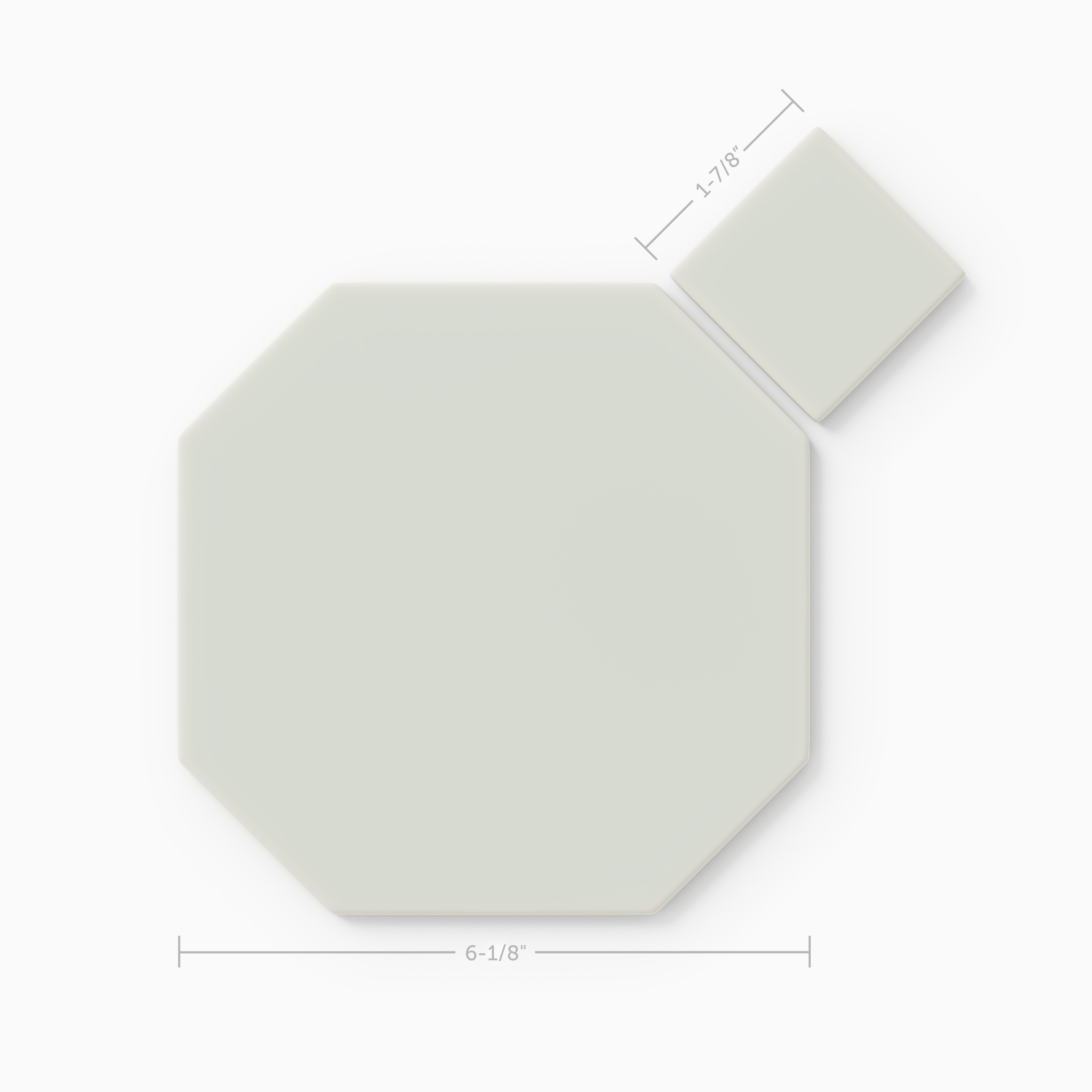 Gramercy Original Ceramic Tile in Overcast Matte