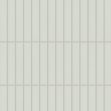 1x6 Straight Set Sheeted Original Ceramic Mosaic Tile in Overcast Matte