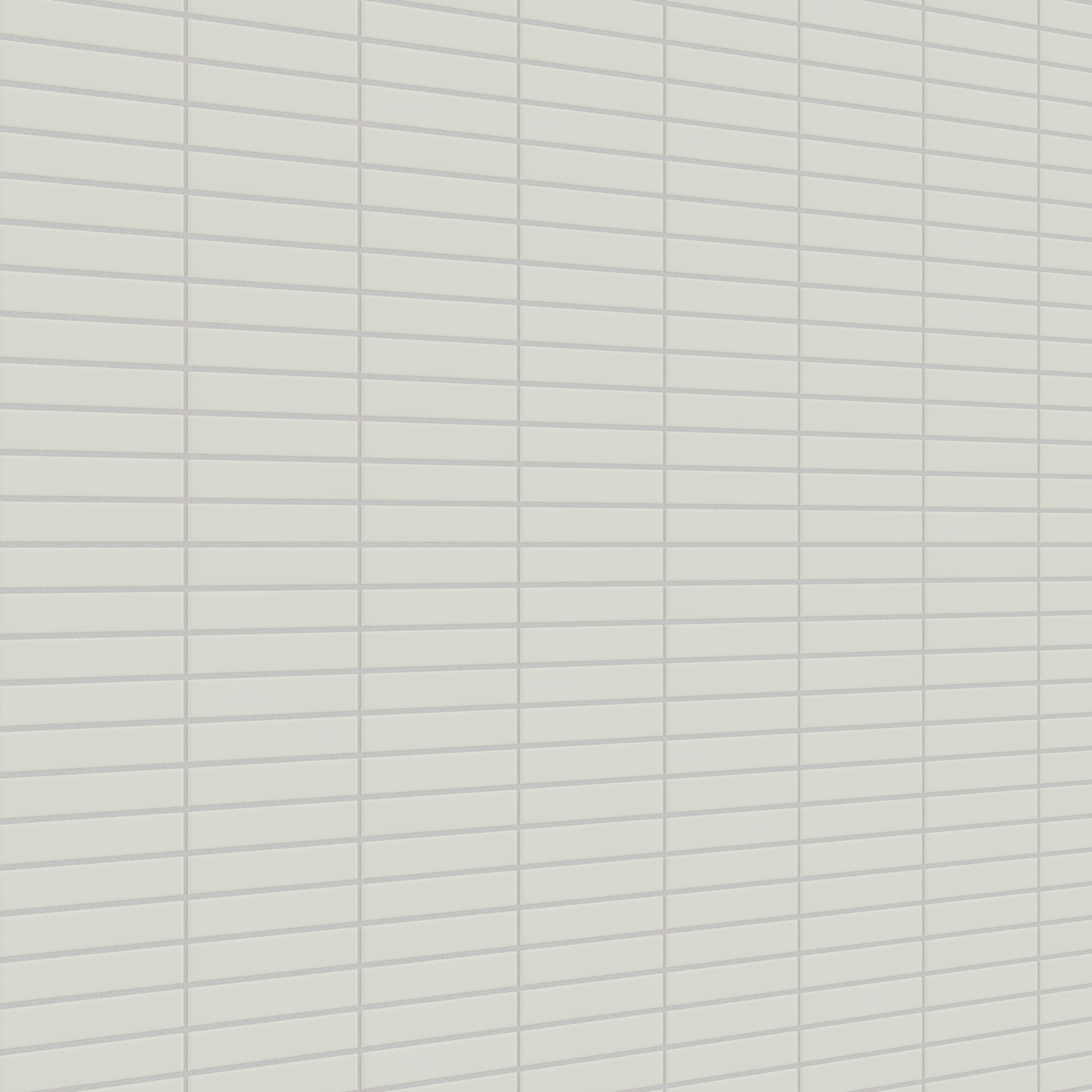 1x6 Straight Set Sheeted Original Ceramic Mosaic Tile in Overcast Matte