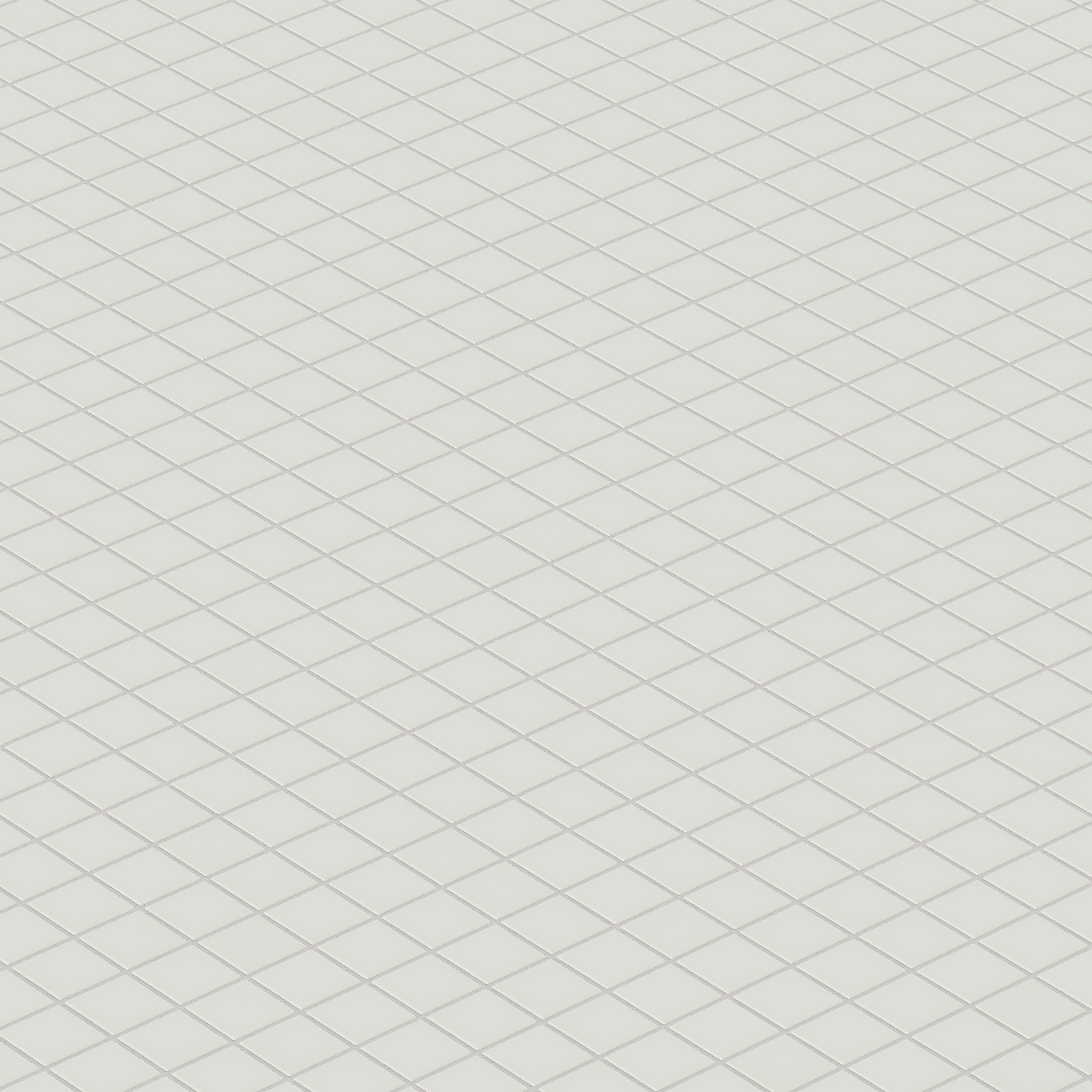 2x2 Straight Set Sheeted Original Ceramic Mosaic Tile in Overcast Matte