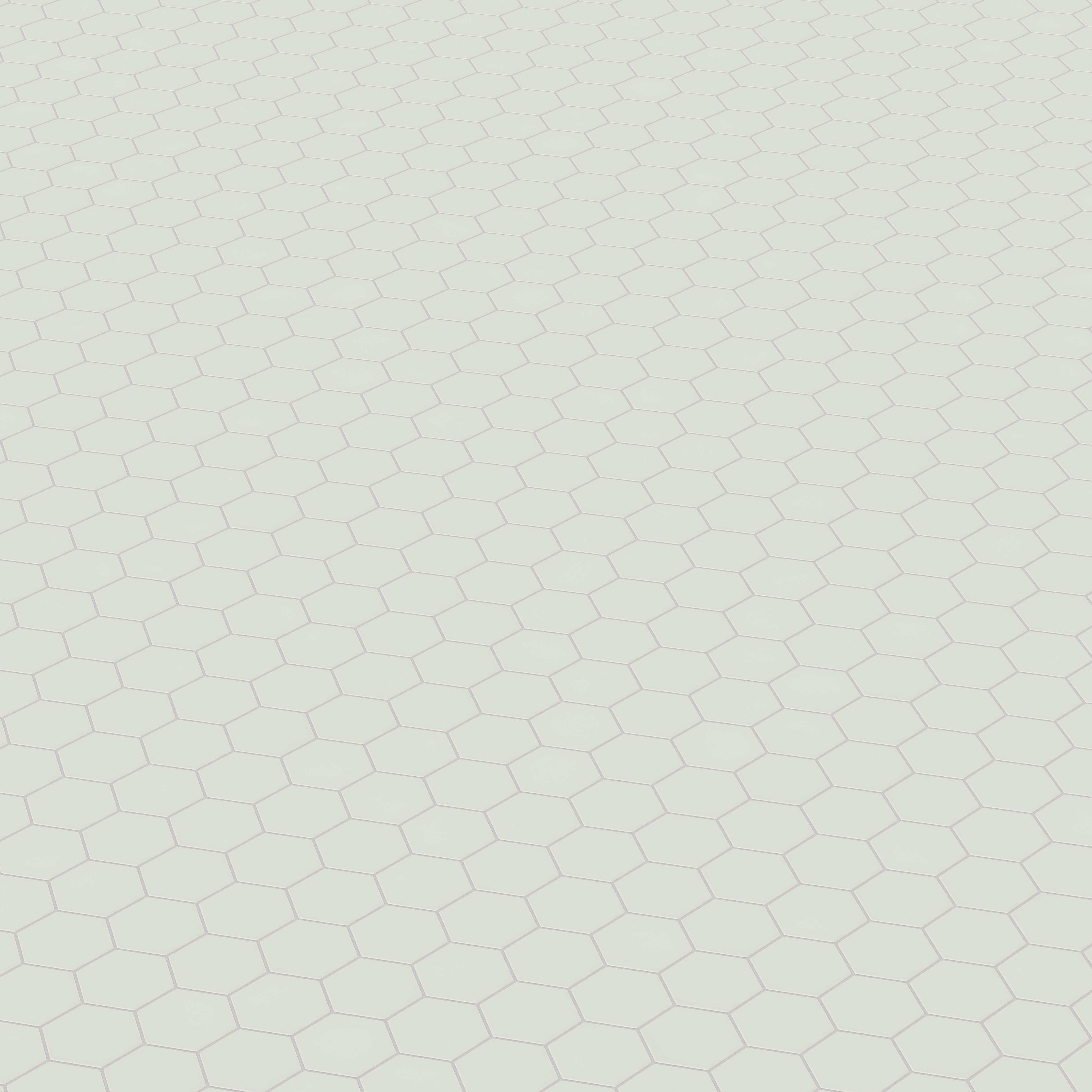 4" Hexagon Original Ceramic Tile in Overcast Matte