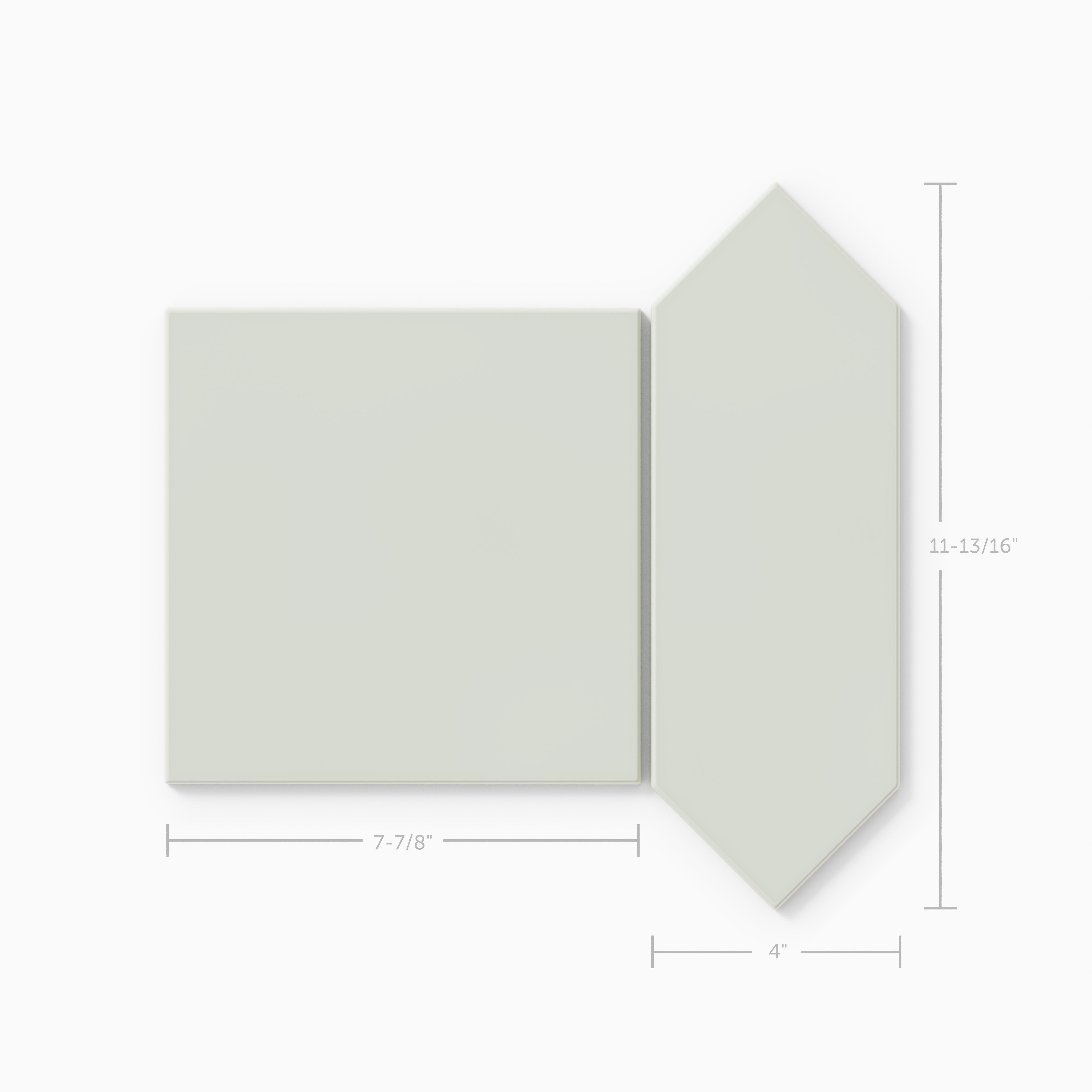 Atrium Original Ceramic Tile in Overcast Matte