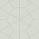 Hexite Original Ceramic Tile in Overcast Matte