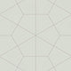 Hexite Original Ceramic Tile in Overcast Matte