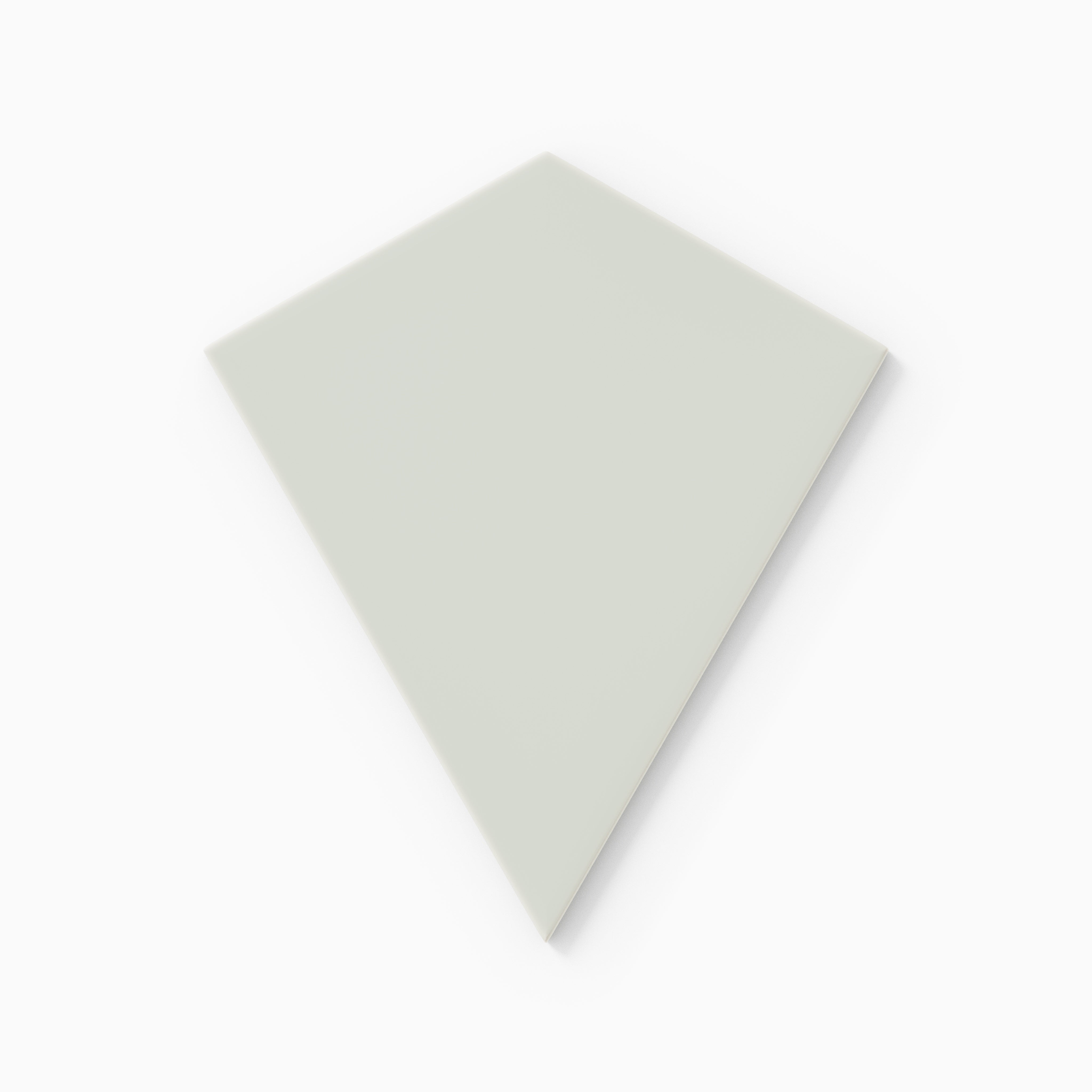 Hexite Original Ceramic Tile in Overcast Matte