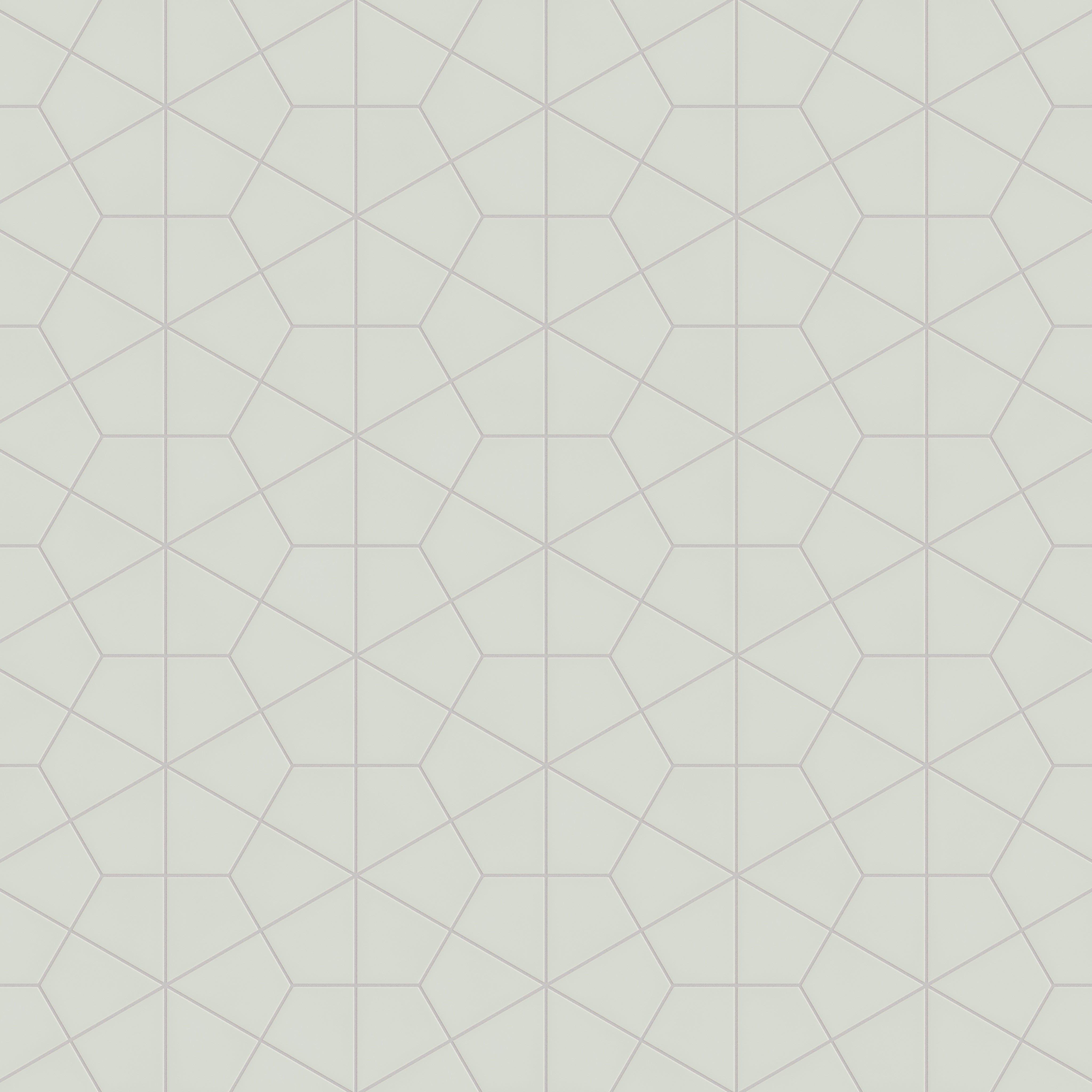 Hexite Original Ceramic Tile in Overcast Matte