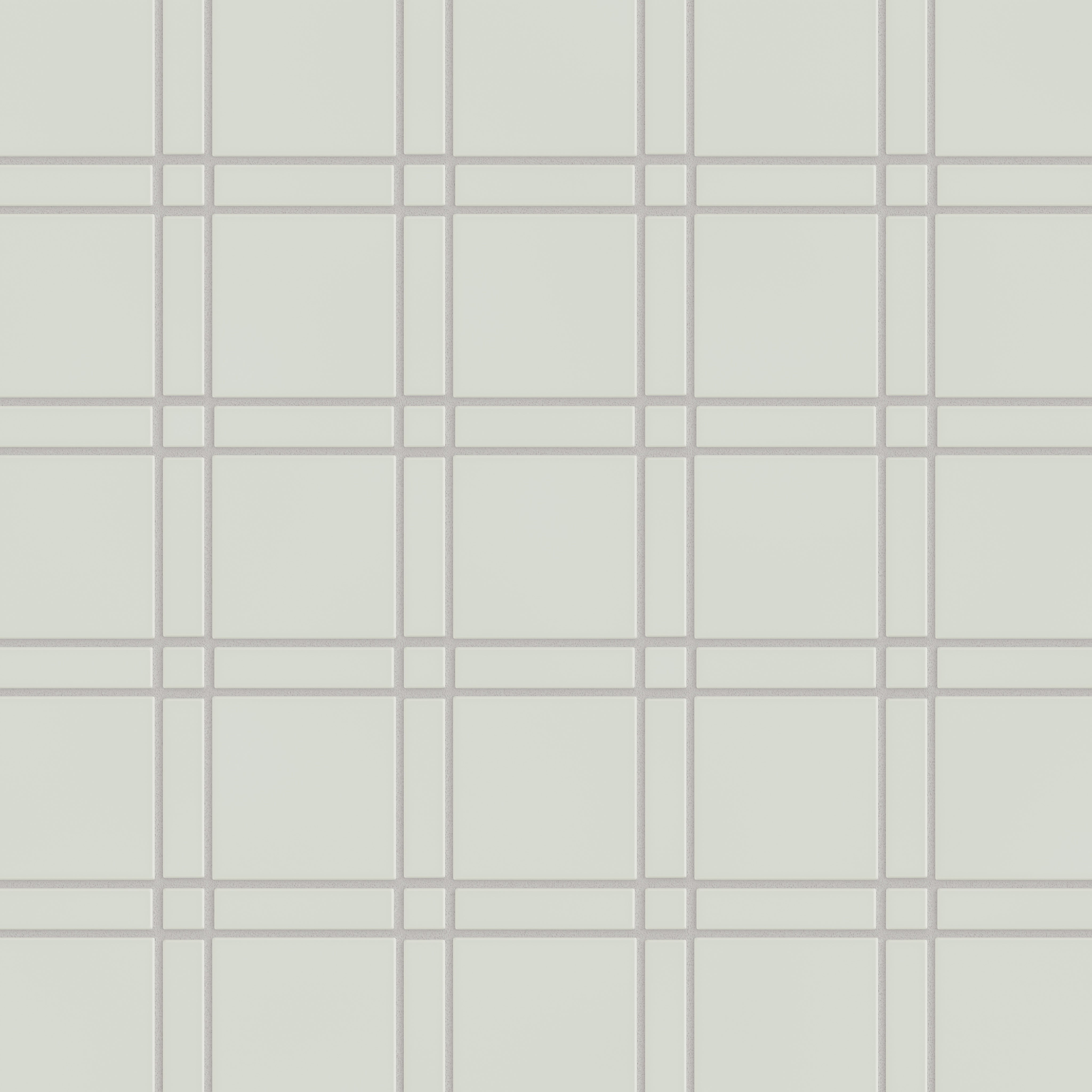 Lattice Sheeted Original Ceramic Tile in Overcast Matte