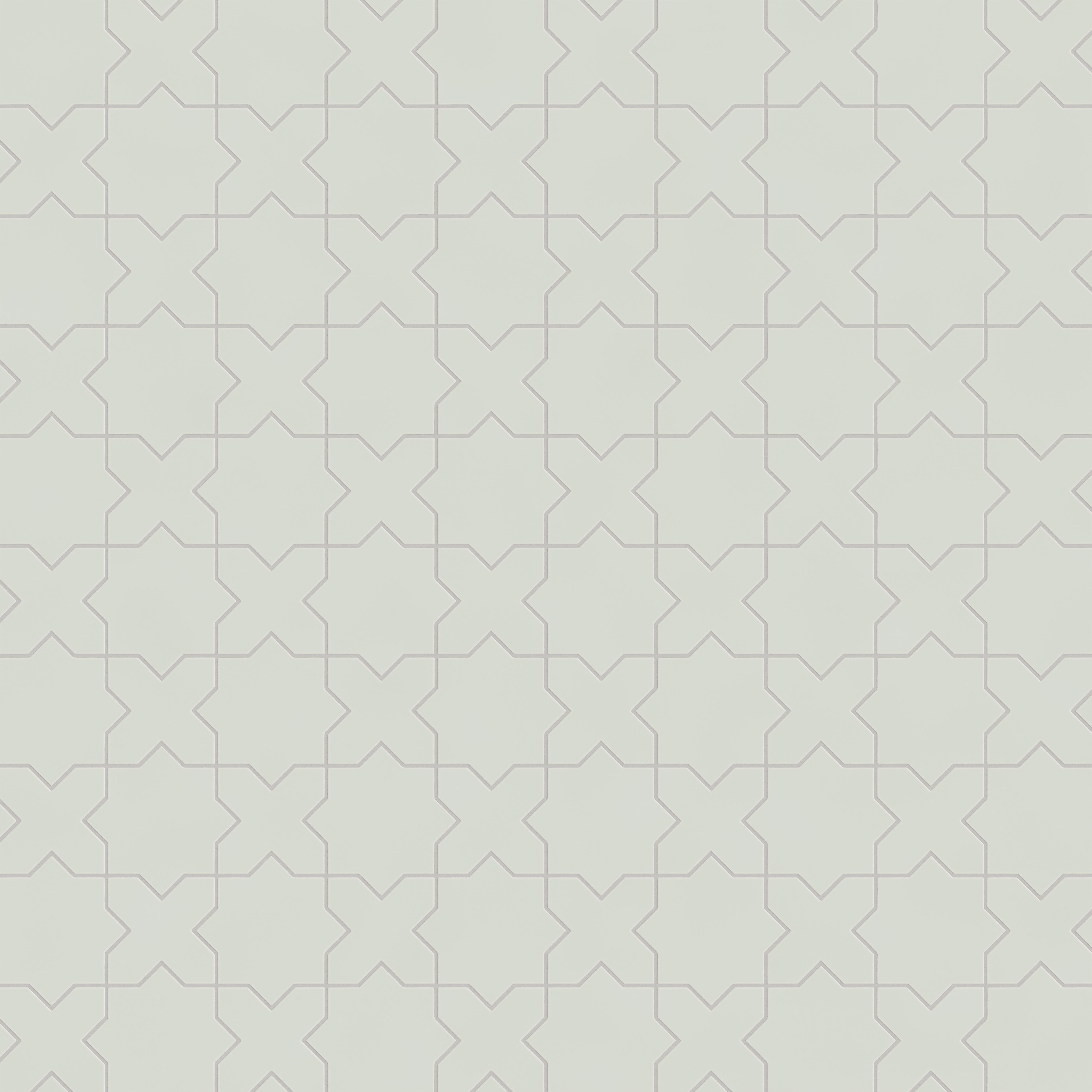 Star & Cross Original Ceramic Tile in Overcast Matte