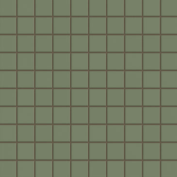 2x2 Straight Set Sheeted Original Ceramic Mosaic Tile in Peabody Matte