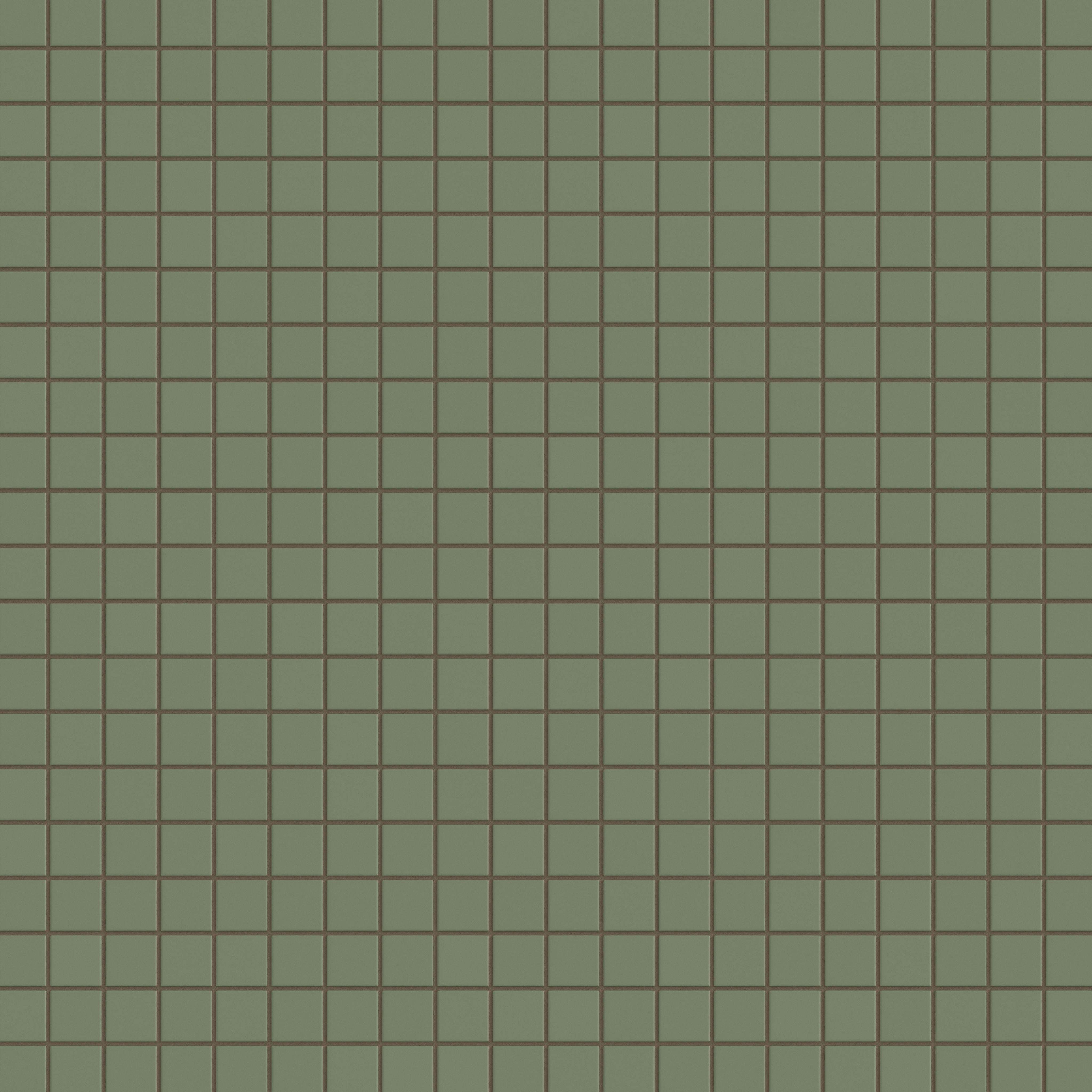 2x2 Straight Set Sheeted Original Ceramic Mosaic Tile in Peabody Matte