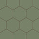8" Hexagon Original Ceramic Tile in Peabody Matte