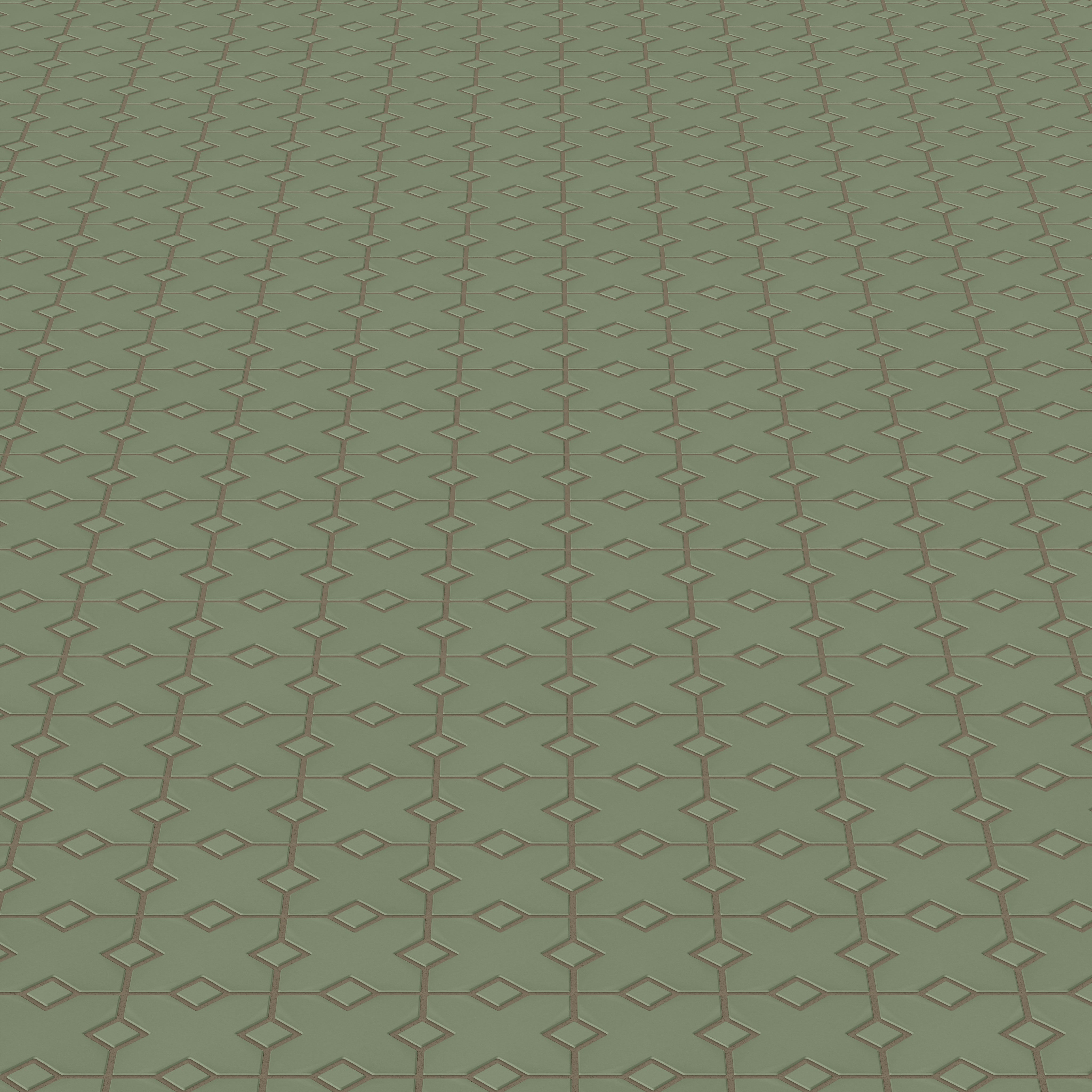 Hacienda Sheeted Original Ceramic Tile in Peabody Matte