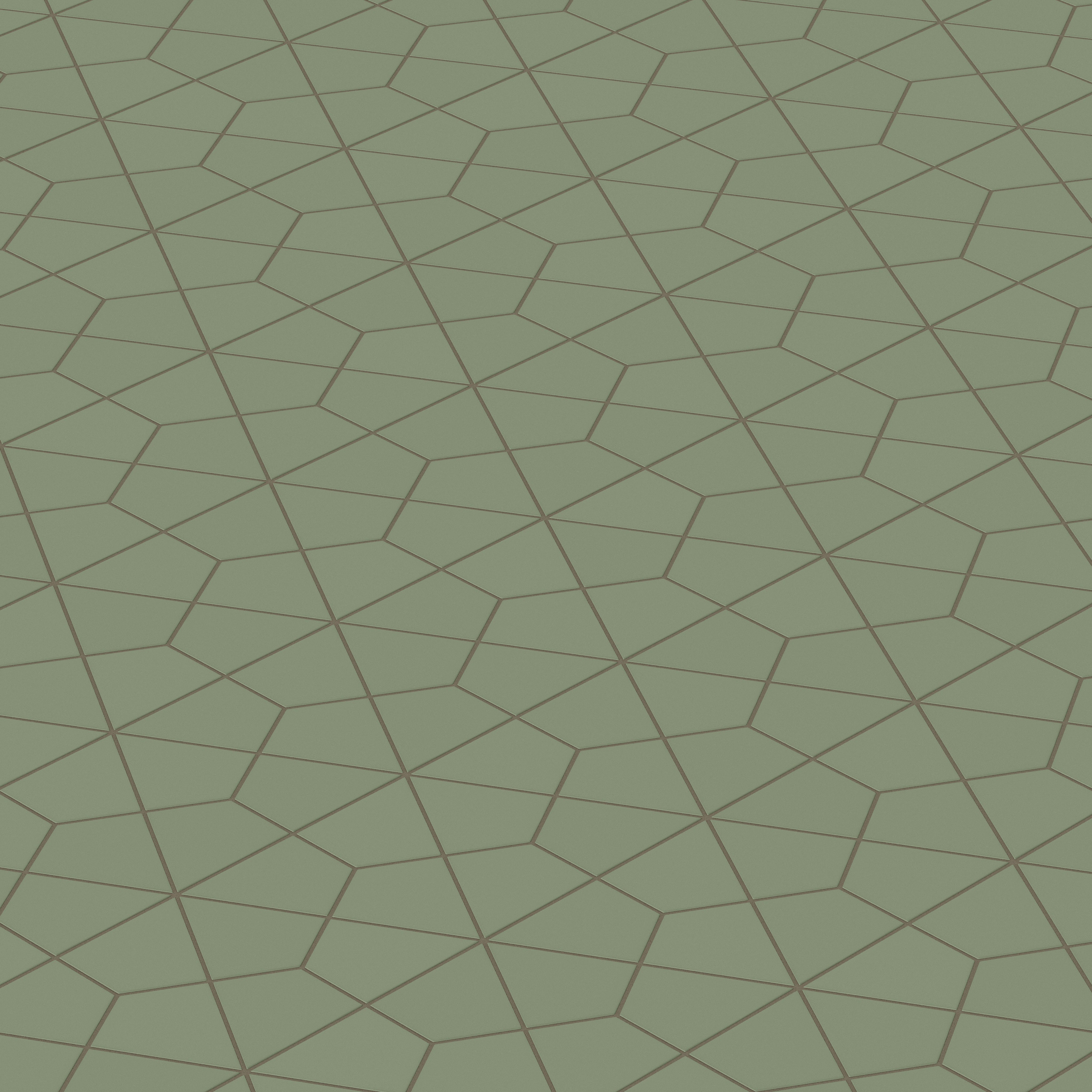 Hexite Original Ceramic Tile in Peabody Matte