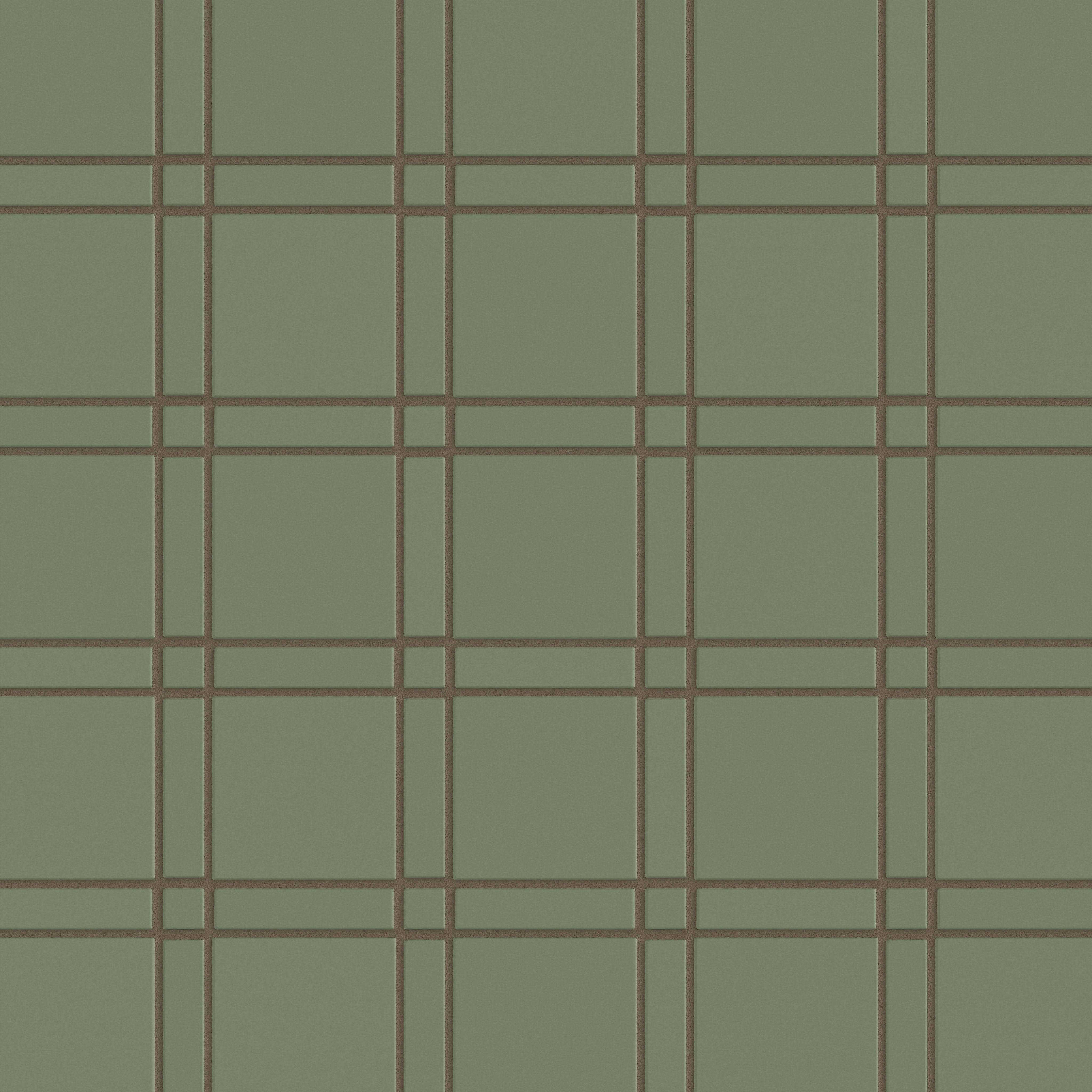 Lattice Sheeted Original Ceramic Tile in Peabody Matte