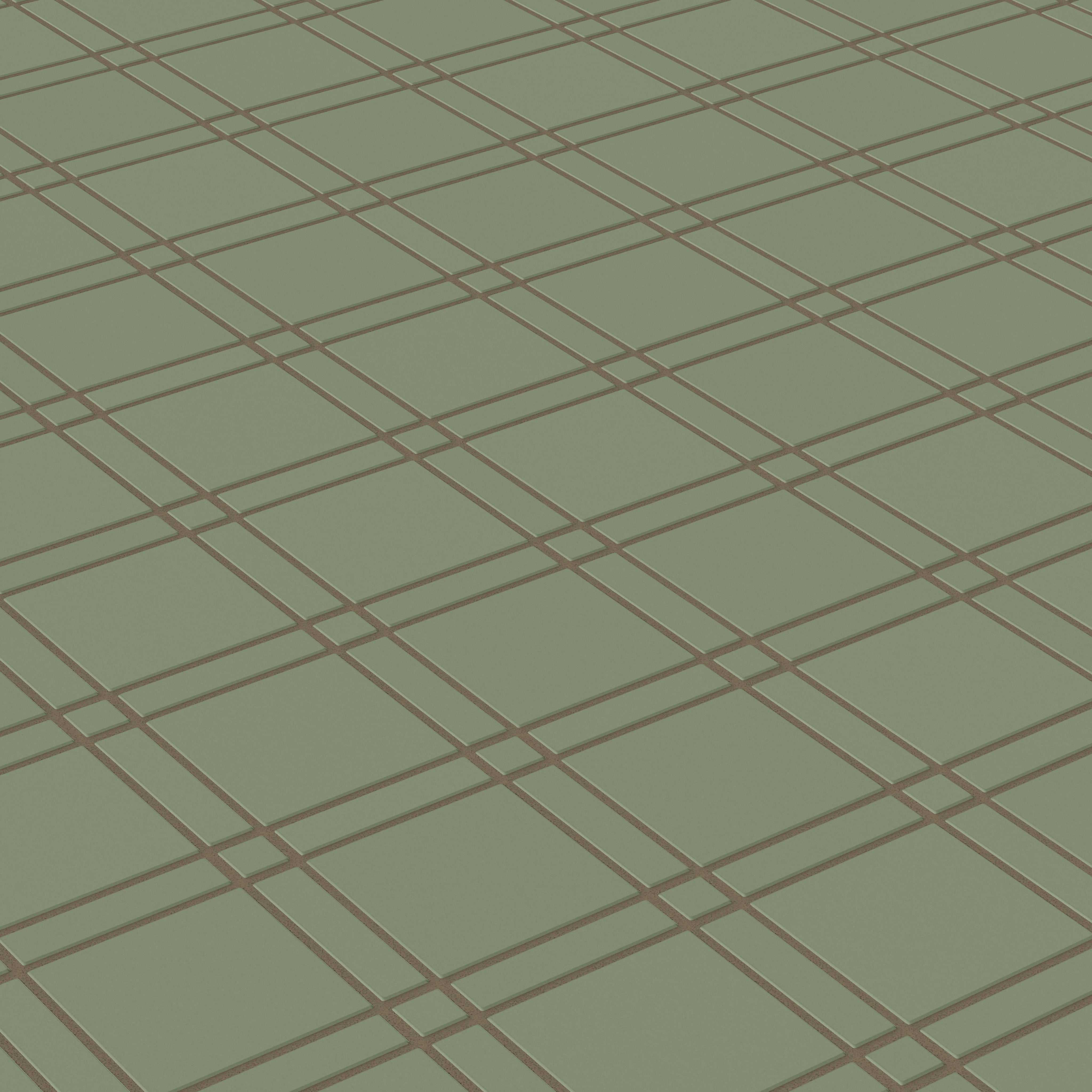Lattice Sheeted Original Ceramic Tile in Peabody Matte